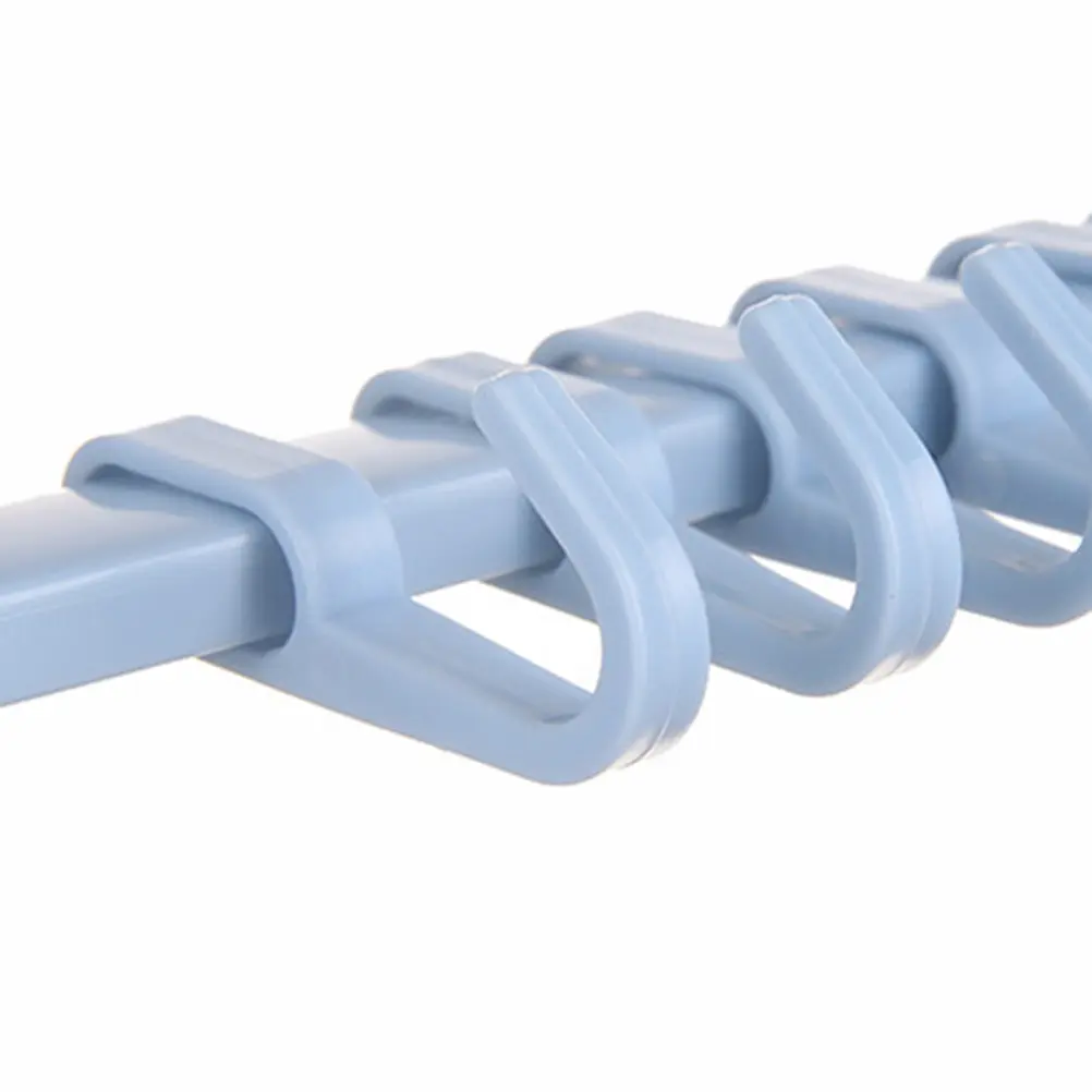 Adjustable Hook Rack Double Suction Cup 6 Linked Hooks Towel Rack Hanging Shelves Hook Holders Type Sucker Hook Kitchen Tool Ran