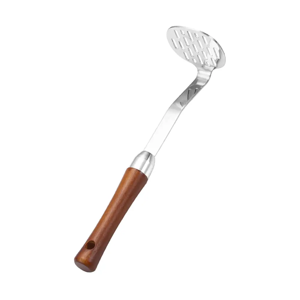 Mini Mud Press Potato Masher Stainless Steel Household Veggie Smasher Practical Kitchen Tool Gadgets Fruit Presser Easy Grip