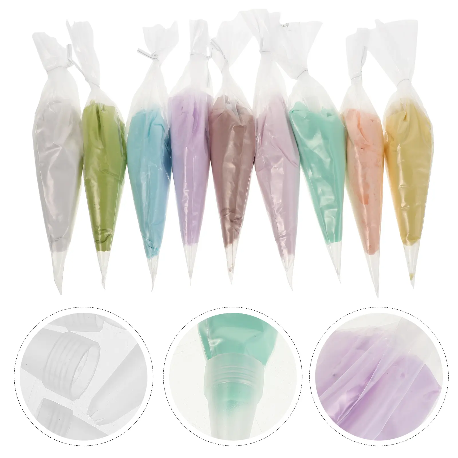 9pcs Cream Glue DIY Phone Case Making Crafts Decor Accessories Kit Green Color Trimming Clay Resin Art Supplies