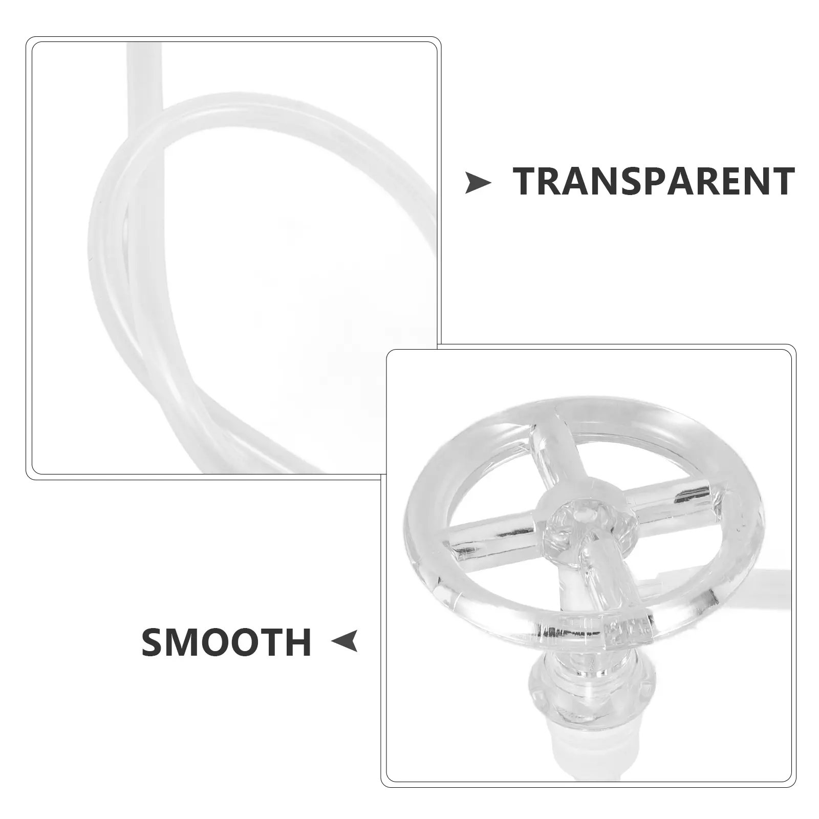 Dust Filter Water Jug Stopper 05m Tubes Transparent Silicone Cap Gallon Bucket Protector Dispenser Cover Jug Accessories