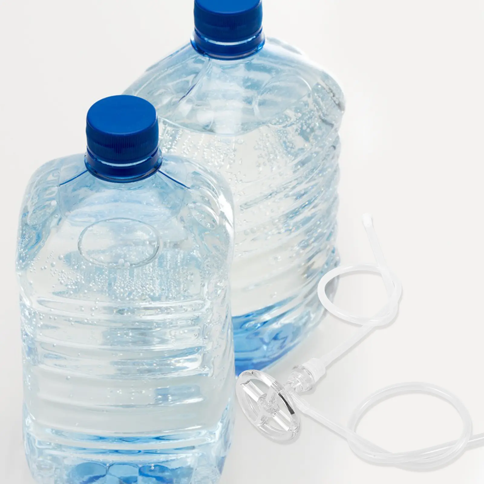 Dust Filter Water Jug Stopper 05m Tubes Transparent Silicone Cap Gallon Bucket Protector Dispenser Cover Jug Accessories