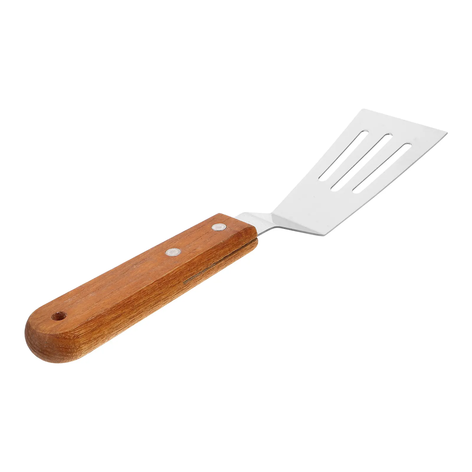Stainless Steel Spatula Grill Tool Teppanyaki BBQ Outdoor Cooking Kitchen Utensil Mini Metal Egg Turner Steak
