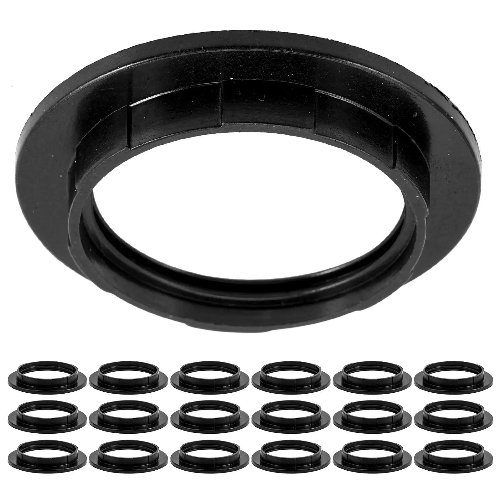 Shade Ring Plastic Durable E27 Adapter for Table Floor Chandelier Parts Replacement Easy Install Long Lasting Not for Table