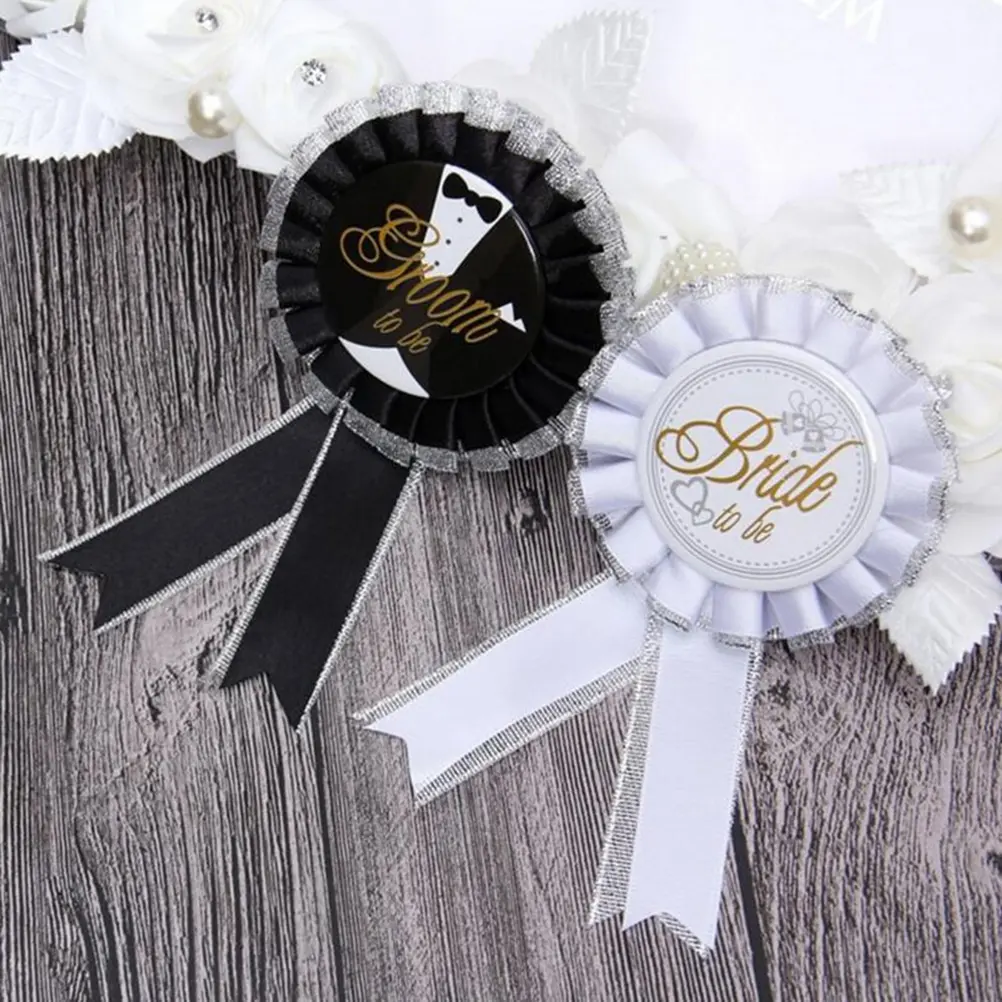 High Quality Badge Groom to Be Brooch Decor Wedding Party Accessories Creative Wedding Party Accessories Design