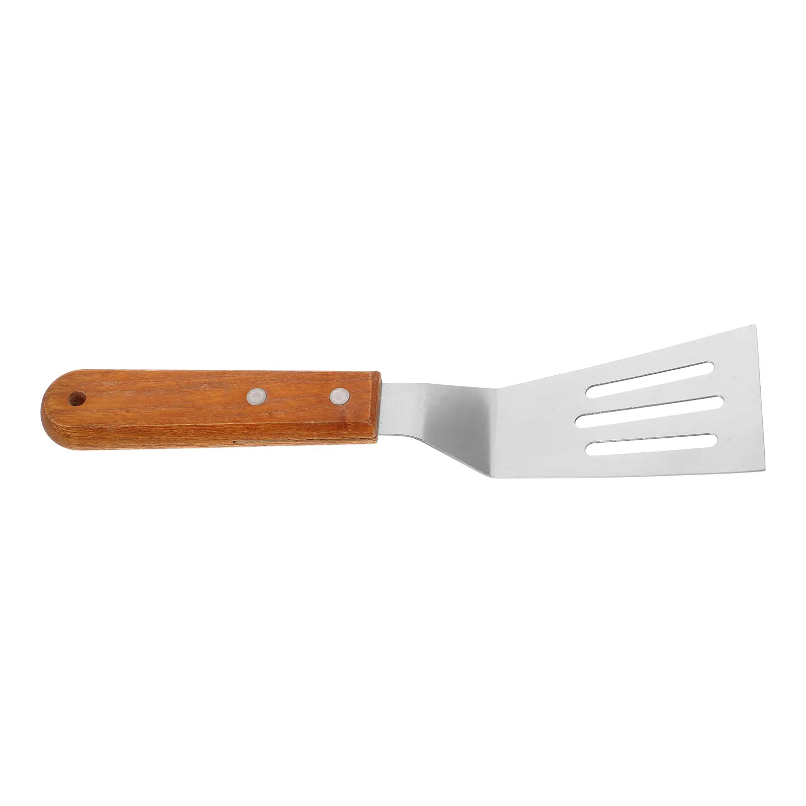 Stainless Steel Spatula Grill Tool Teppanyaki BBQ Outdoor Cooking Kitchen Utensil Mini Metal Egg Turner Steak