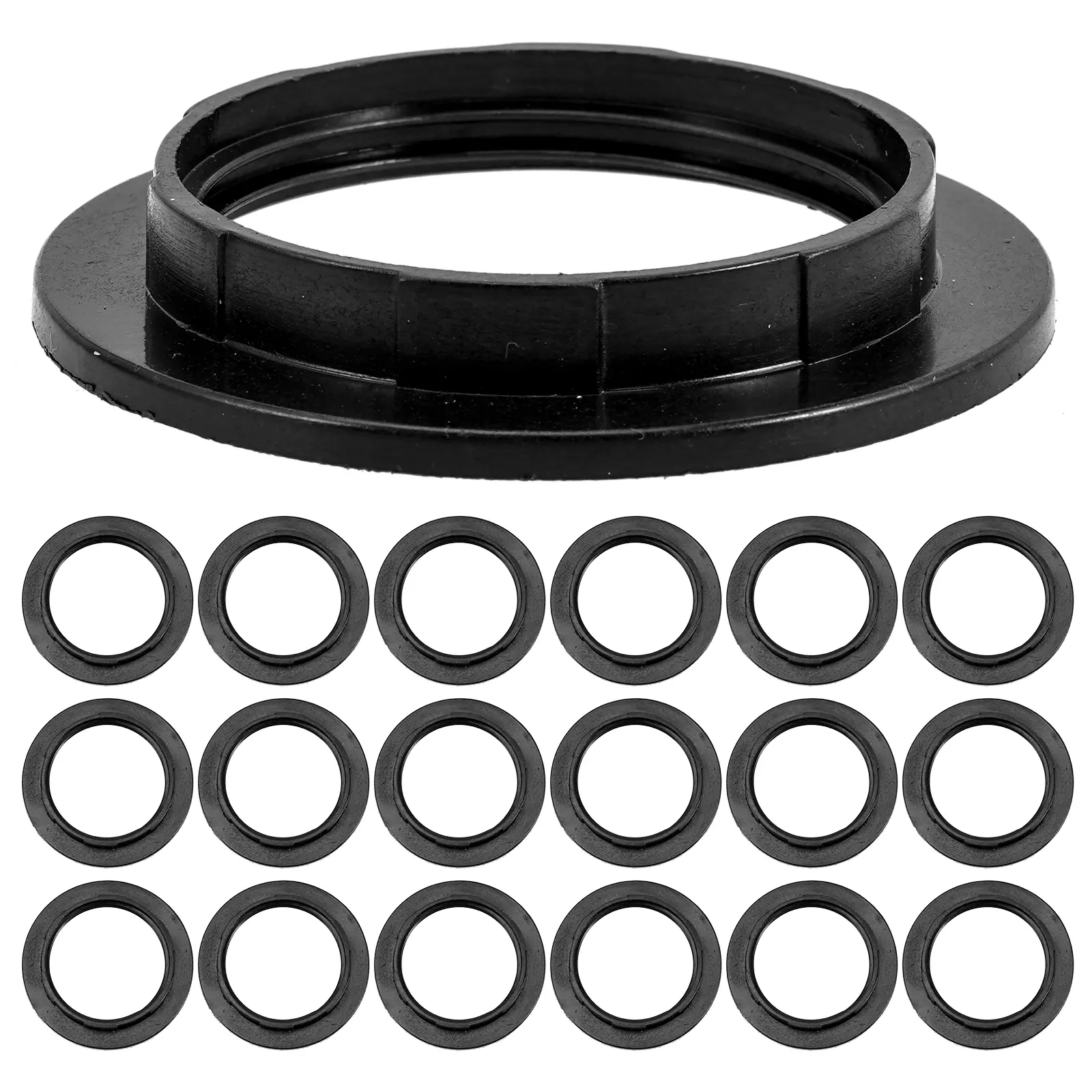 Shade Ring Plastic Durable E27 Adapter for Table Floor Chandelier Parts Replacement Easy Install Long Lasting Not for Table