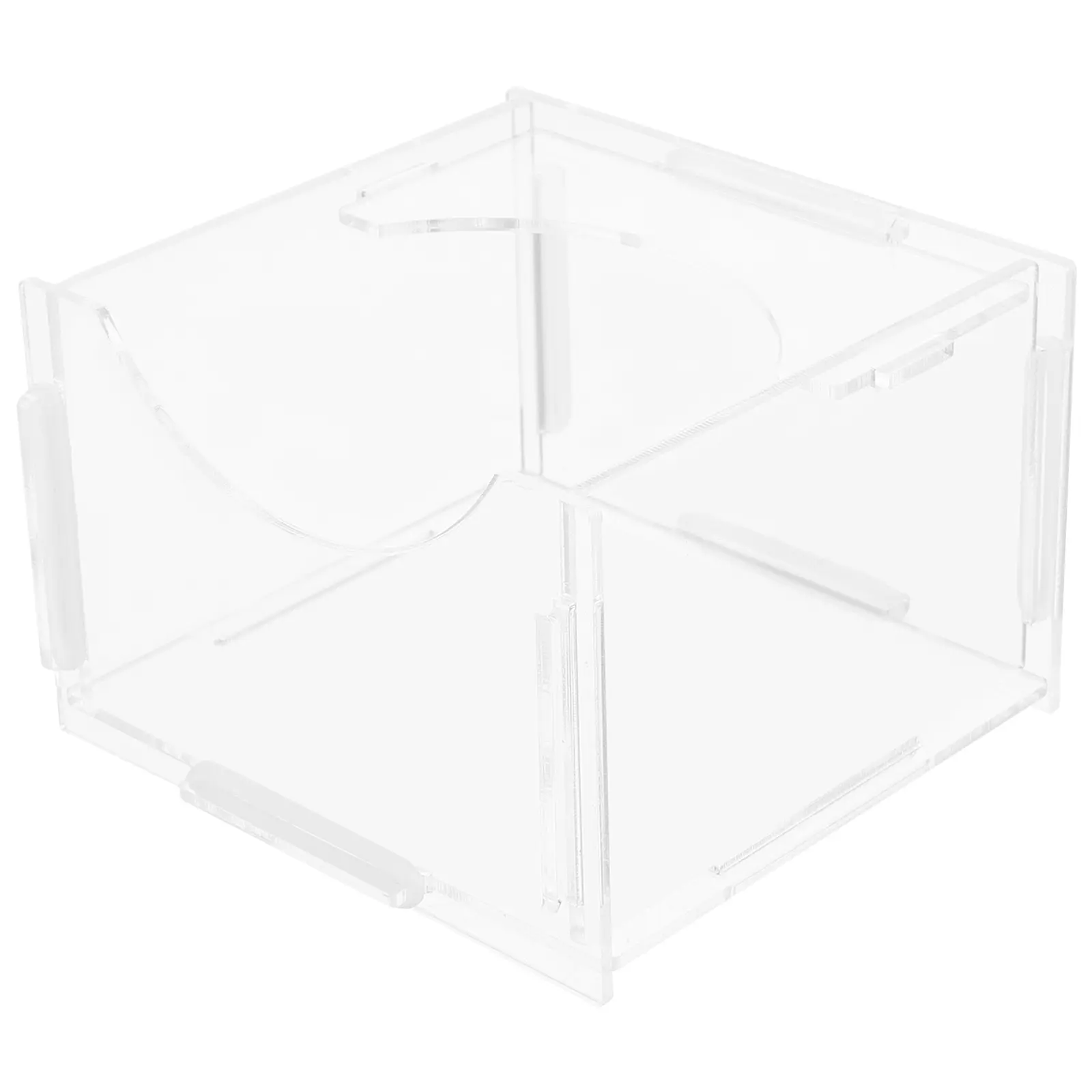 Acrylic Food Bowl Small Container for Hamster Guinea Pig Dishes Washable Feeder Rat Squirrel Pet Supplies Easy Clean for Food