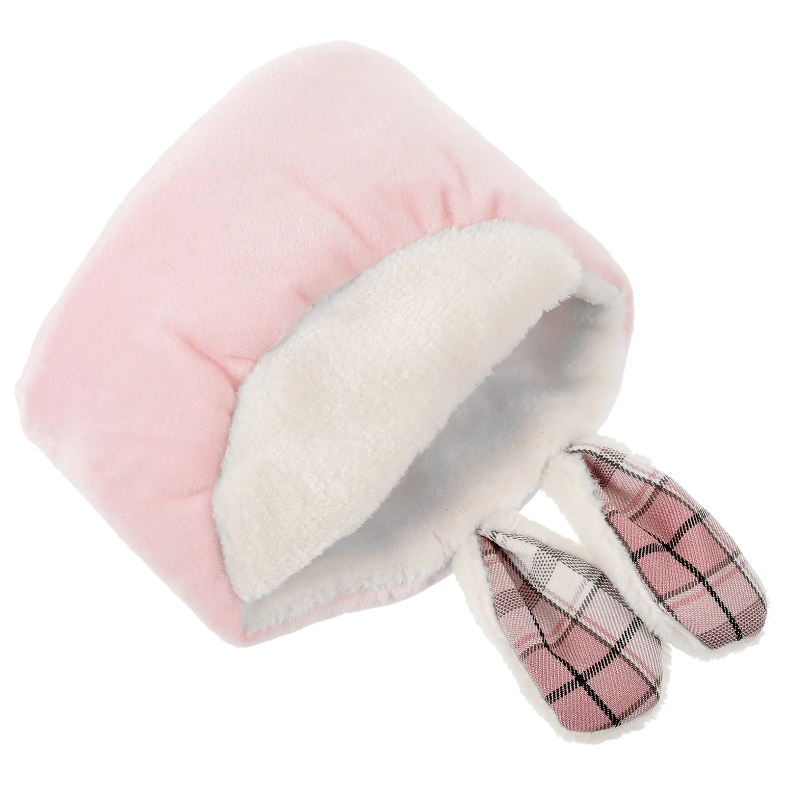 Pet Bed Small Animal House Pink Hamster Nest Warm Cozy Guinea Pig Rat Squirrel Hedgehog Bedding Soft Washable Durability