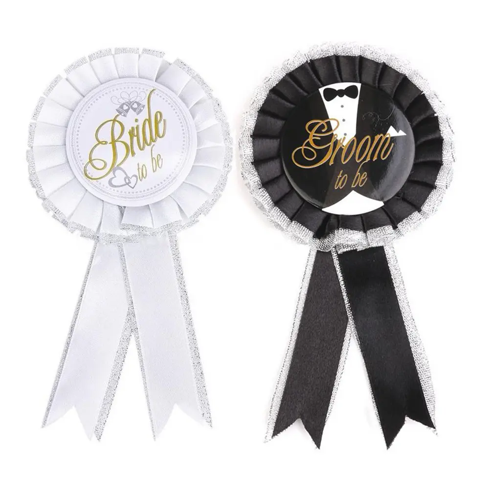High Quality Badge Groom to Be Brooch Decor Wedding Party Accessories Creative Wedding Party Accessories Design