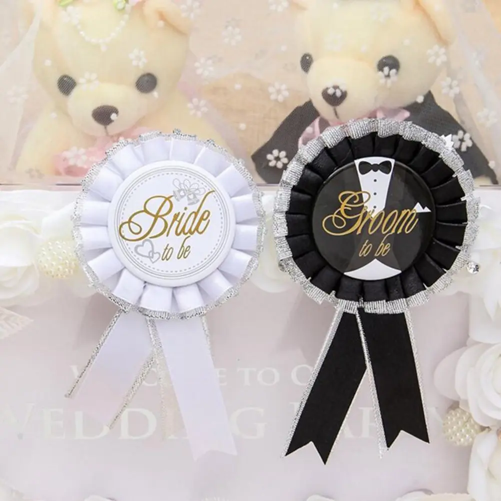 High Quality Badge Groom to Be Brooch Decor Wedding Party Accessories Creative Wedding Party Accessories Design