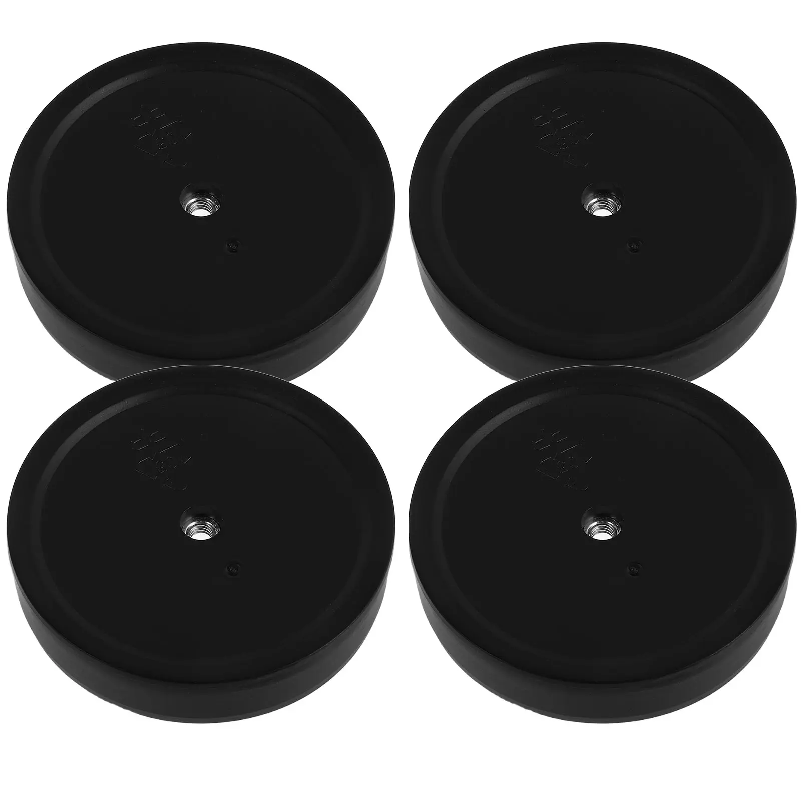 4 Pcs Toilet Brush Base Bathroom Cleaning Supply Bowl Organizer Plastic Storage Rack