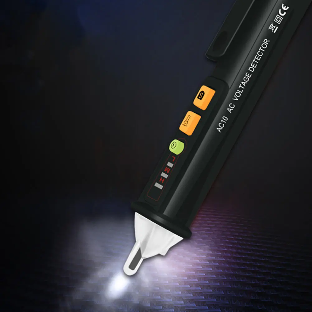 Noncontact Inductive Test Pen Multifunctional Voltage Tester Electrician Tool Flashlight Design Non Contact Electricity Tester