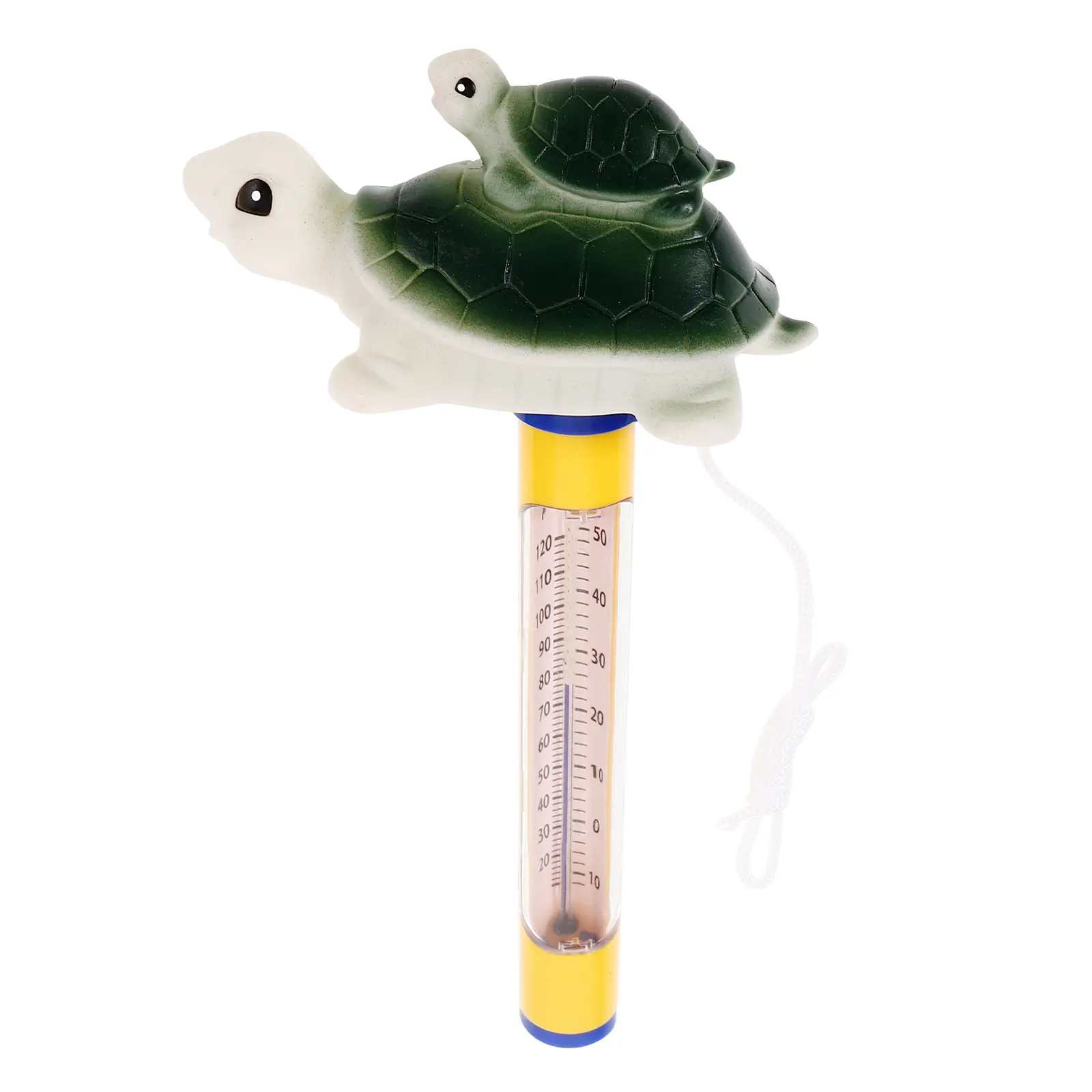 Turtle Thermometer for Baby Pool Water Temperature Floating Plastic Cold Plunge Swim Bath Pond Fish Tank Measuring Device Easy