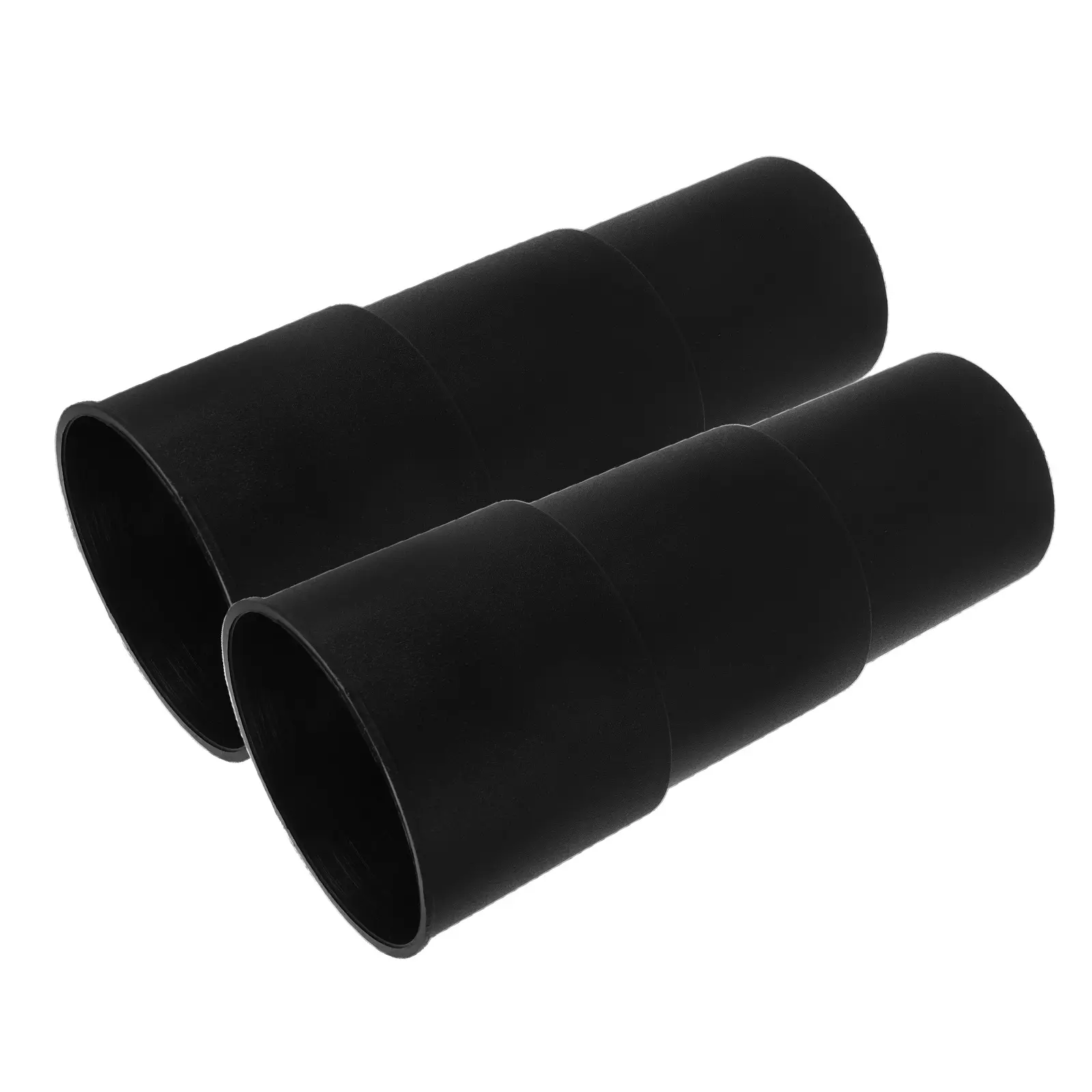 2pcs Swivel Accessories Gas Replacement Kit Lift Sleeve Telescoping Cover Office Accessory Black Cylinder Lift Sleeve Set For