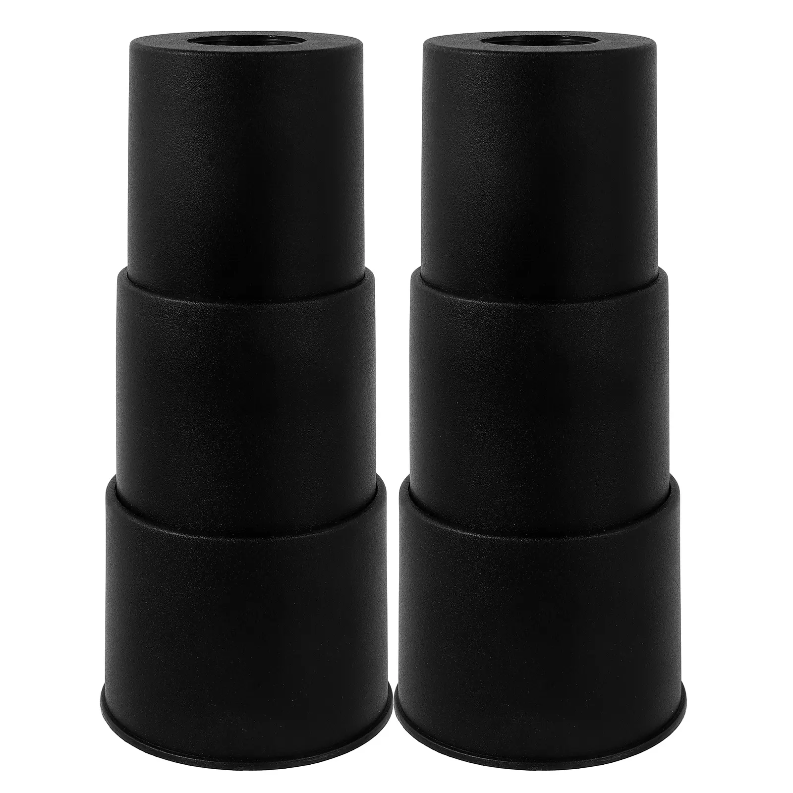 2pcs Swivel Accessories Gas Replacement Kit Lift Sleeve Telescoping Cover Office Accessory Black Cylinder Lift Sleeve Set For