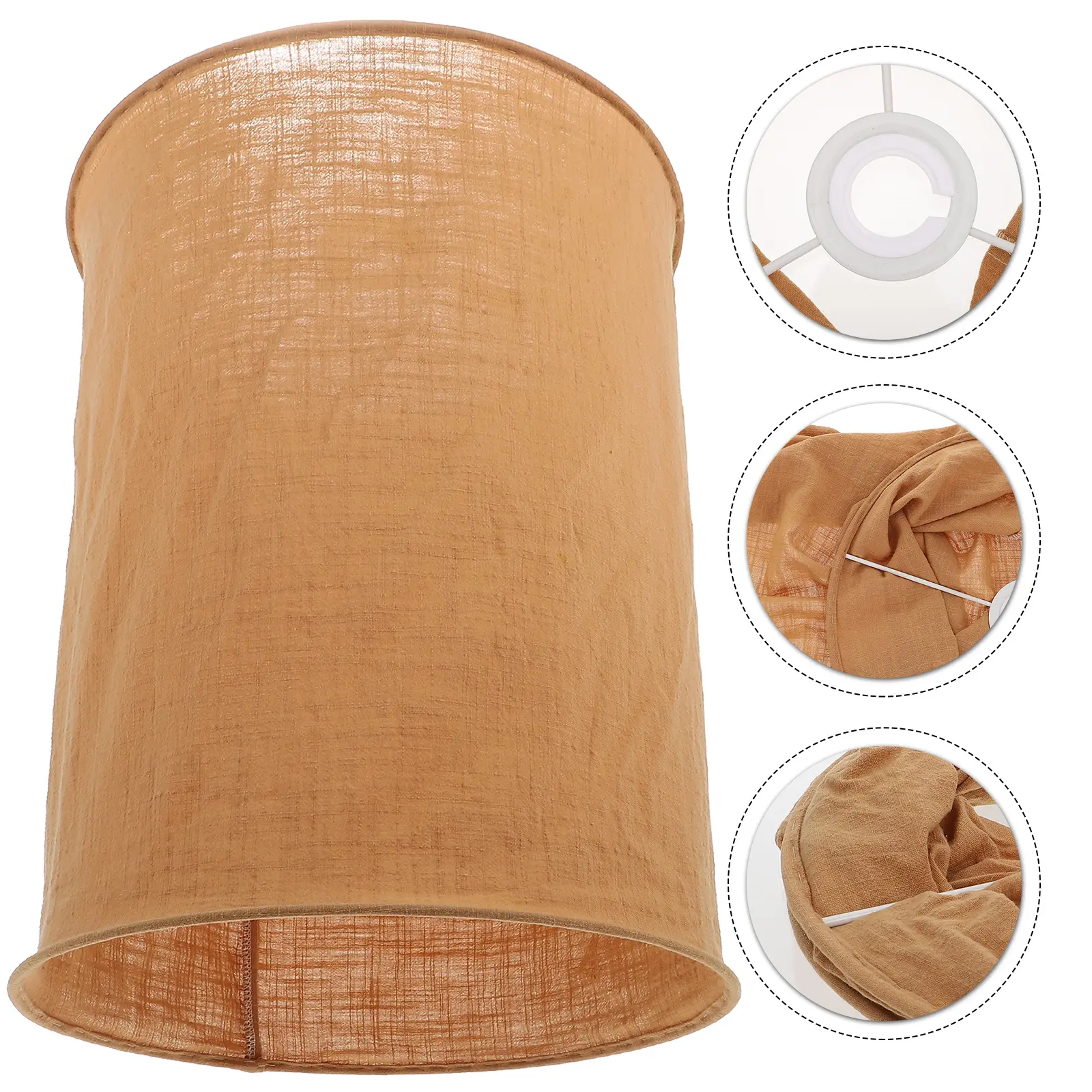 Elegant 34cm Cloth Lampshade Hanging Lamp Shade for Pendant Hanging Lamp Cover Ceiling Light Ch Bedroom Decor
