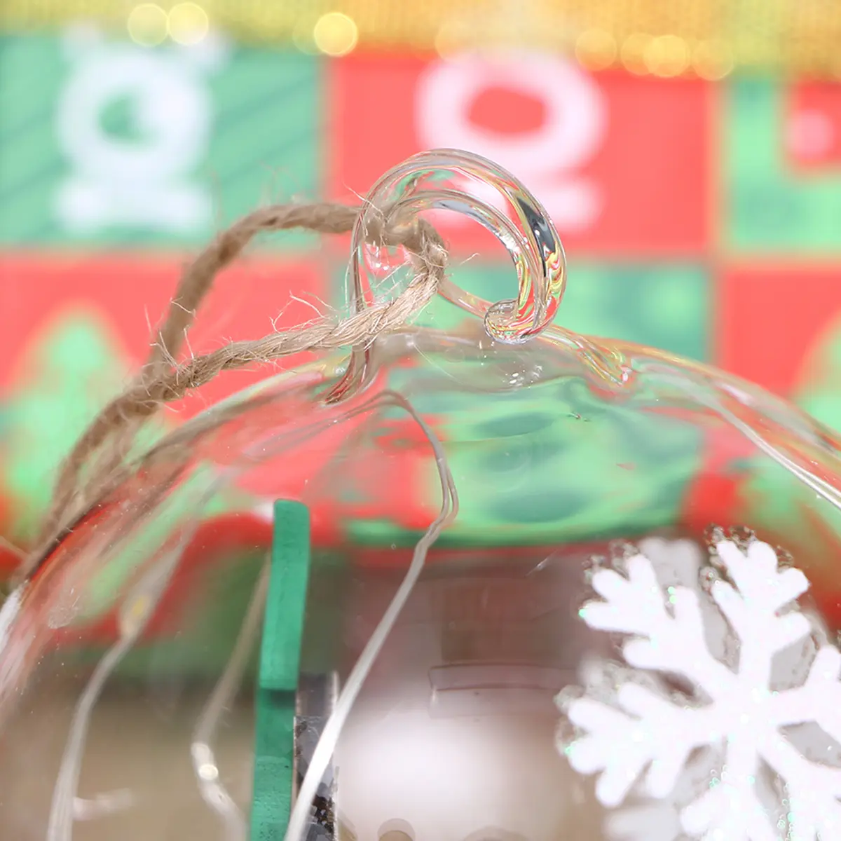 Dreamy and Elegant Light LED Lights Decoration Christmas Tree Living Room Ornament Glass