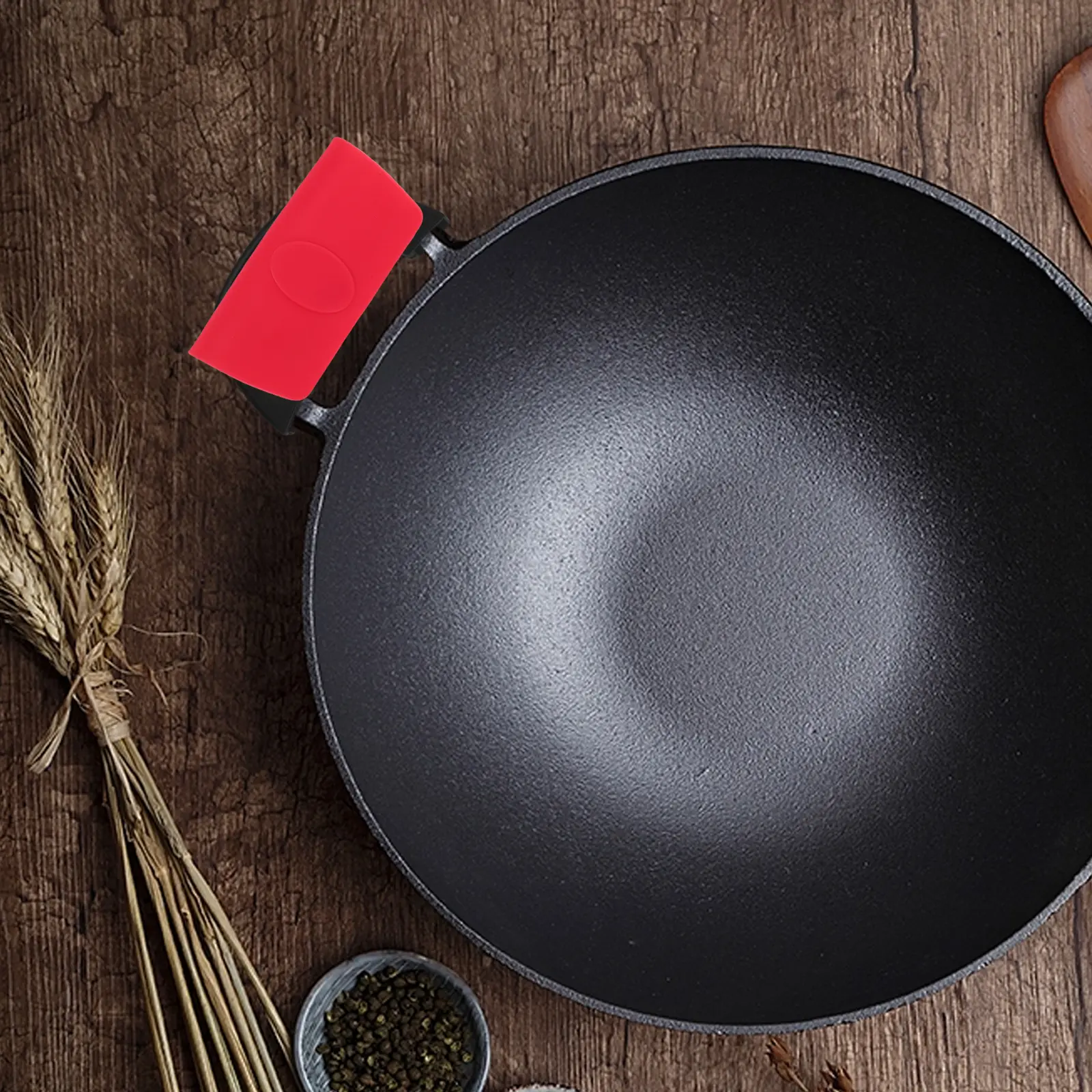 6pcs Silicone Pot H Covers Heat Resistant Antislip Universal Fit Kitchen Gadgets Cookware Accessories Easy Clean Stylish