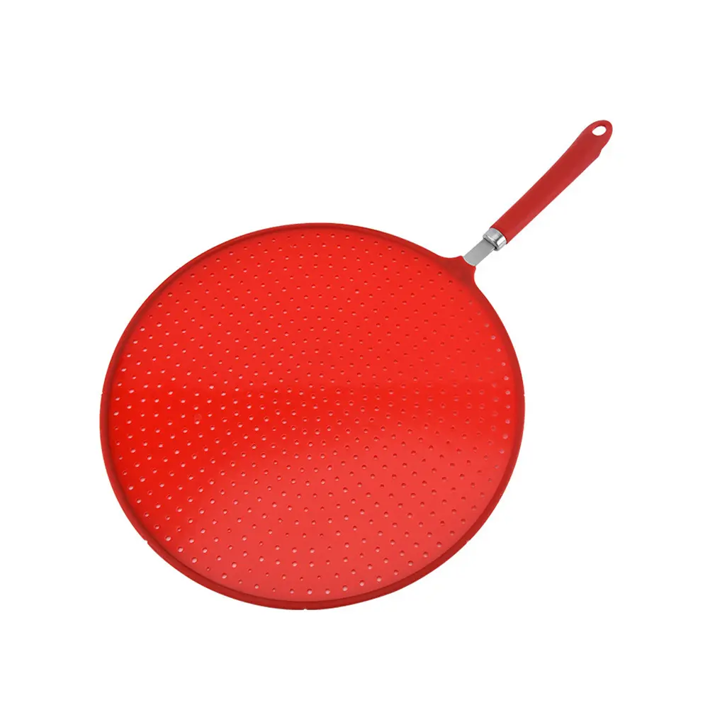 Filter Splatter Guard Cooling Mat Drain Board Silicone Kitchen Tool Food Grade High Temperature Resistant Portable Practical