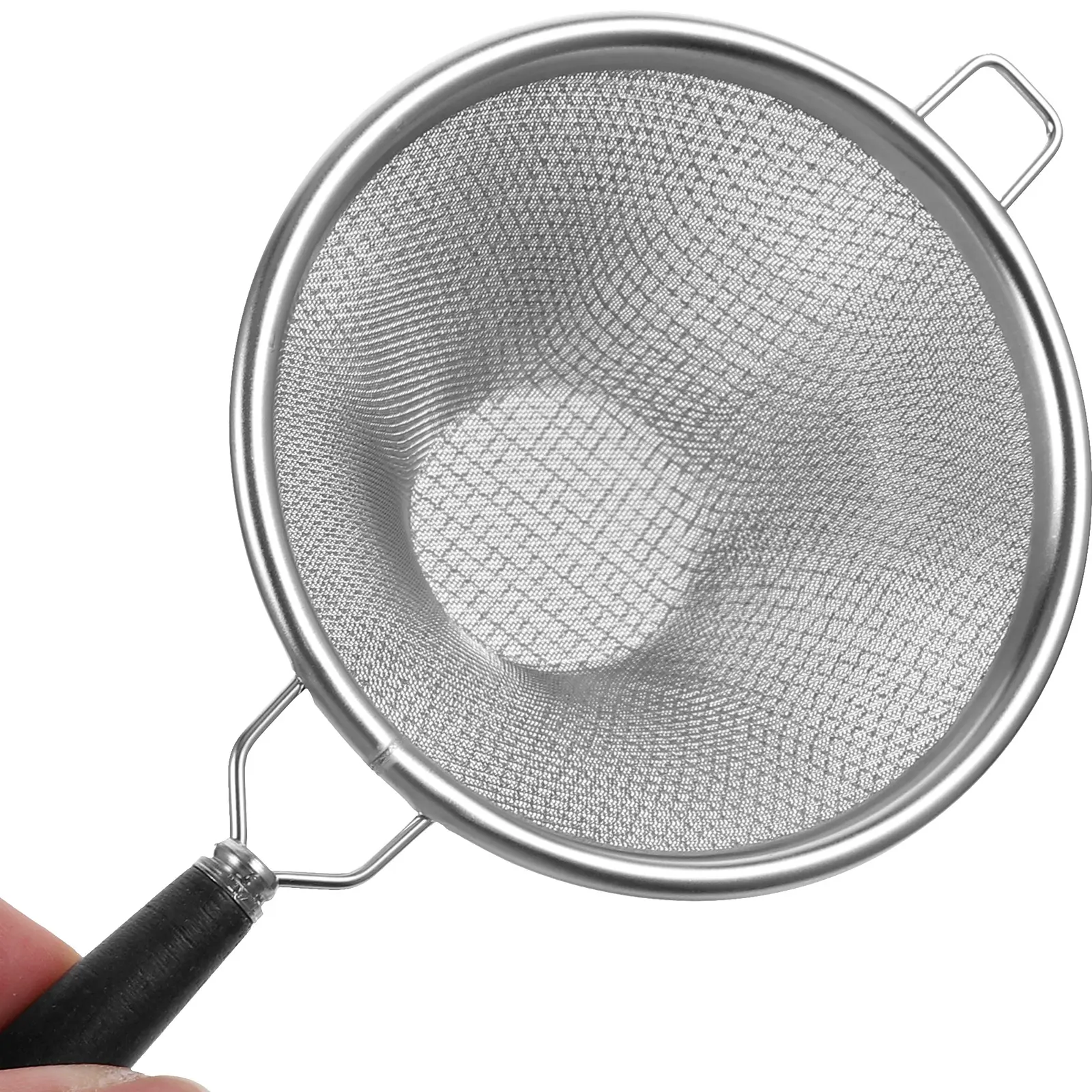 Tea Strainer Fine Mesh Strainers Stainless Steel for Liquids Leaf with Handle Maker