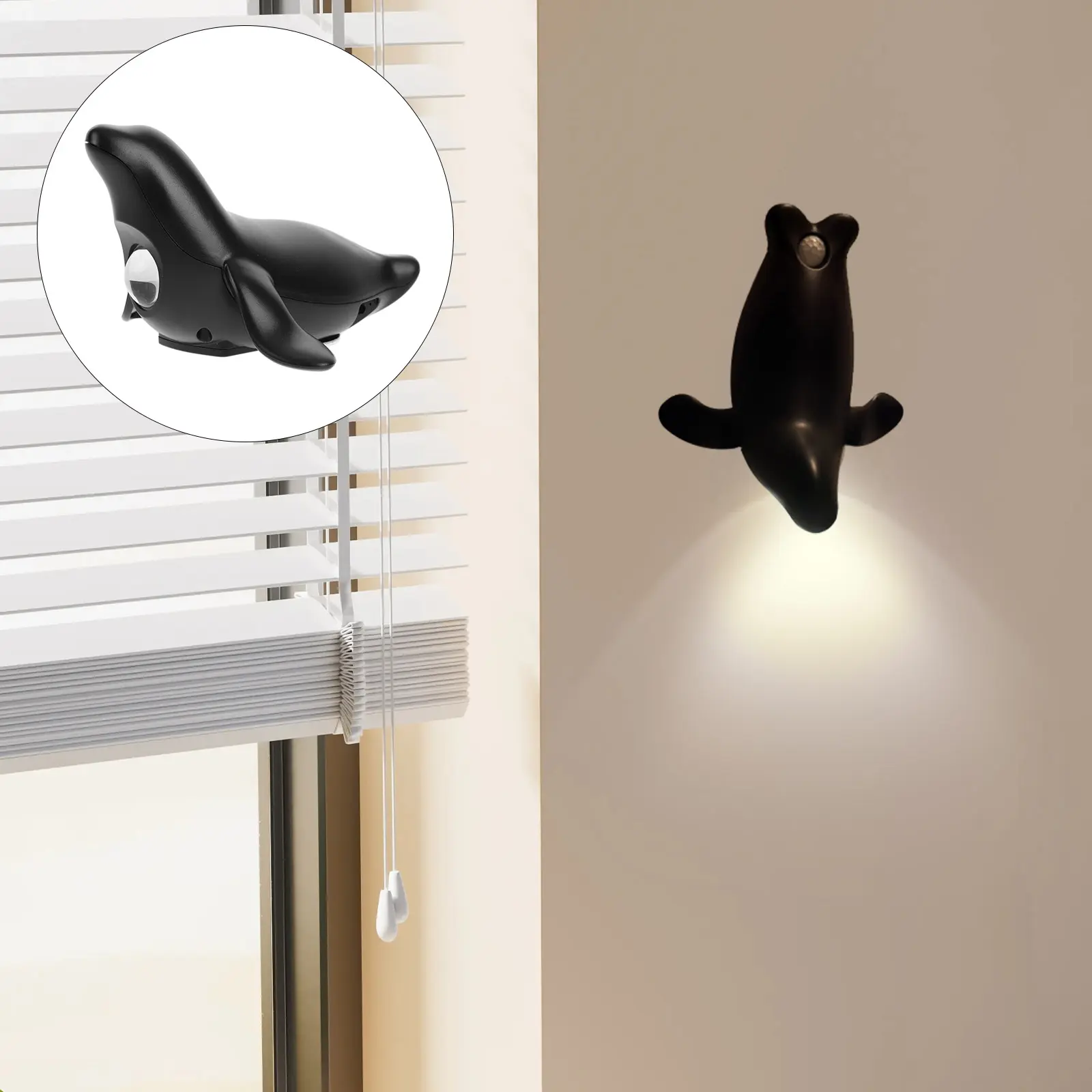 Wall Lights LED Bedroom Wardrobe Sleeping Lamp Night Light Corridor Rechargeable Operated