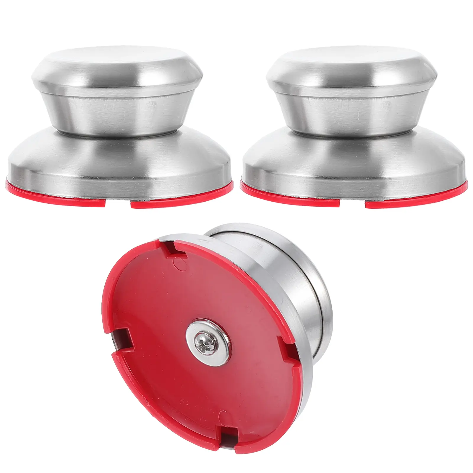 3pcs Pot Lid H Stainless Steel Insulation Anti slip Cookware Accessories Suitable Various Lids Easy Install Clean