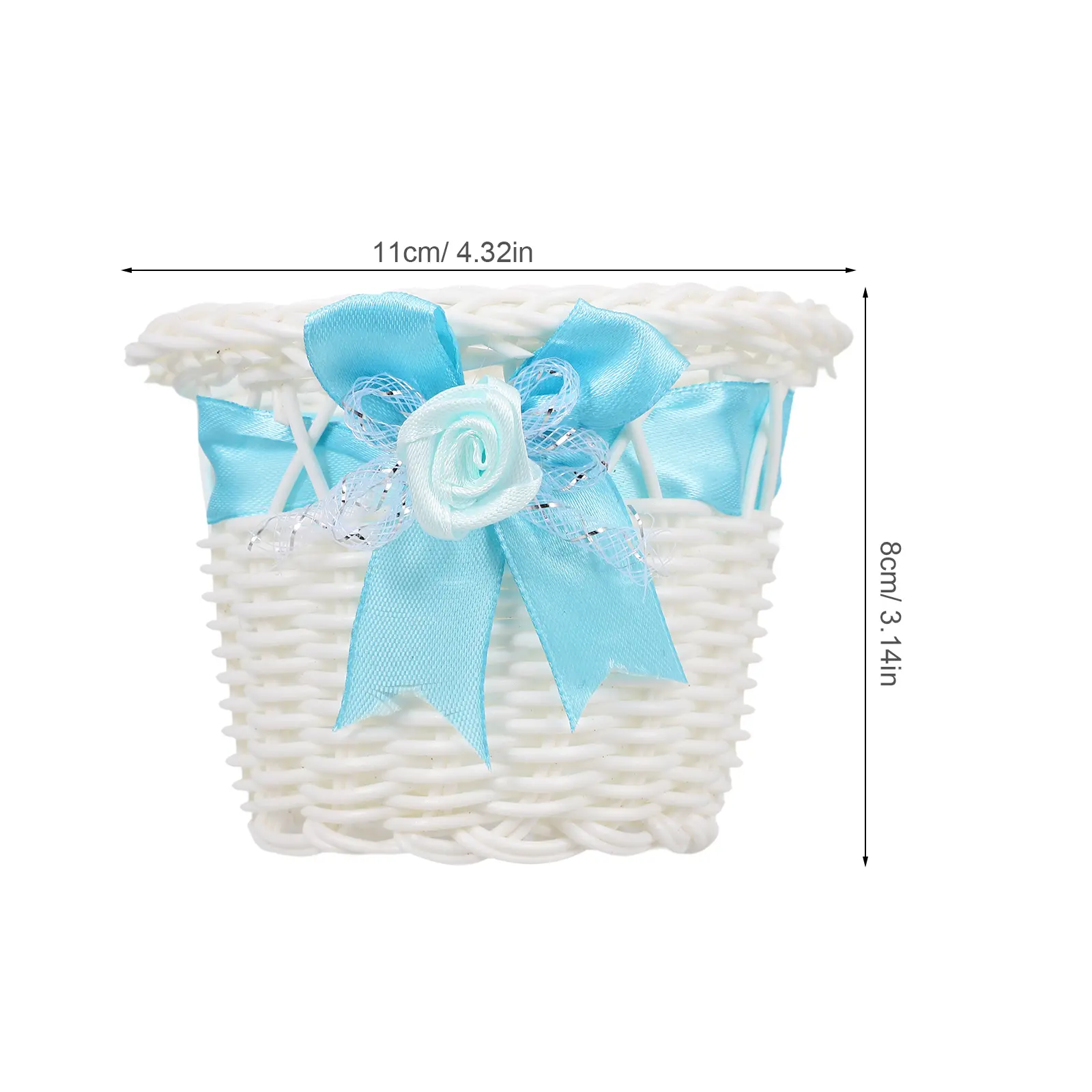 Rattan Basket Candy Serving Chocolate Storage Baskets Decorative Cute Popularity