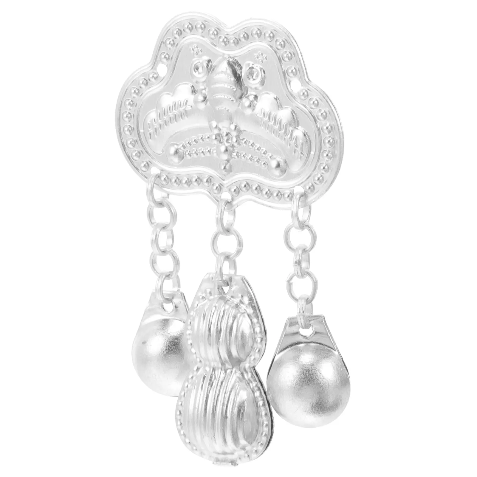 Ethnic Silver Aluminum Sheet Accessories for Clothing DIY Decorations Unique Design Craftsmanship Sewing nament Pendant Garment