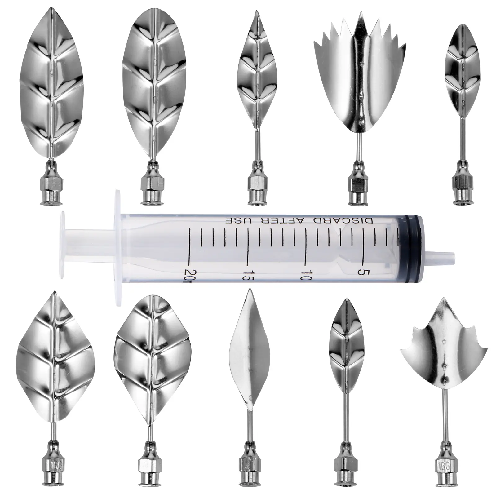 1 s Fondant Tool Set Sugar Flower Placing Board Biscuit Decor Stainless Steel Baking Kitchen Artistic Easy Use