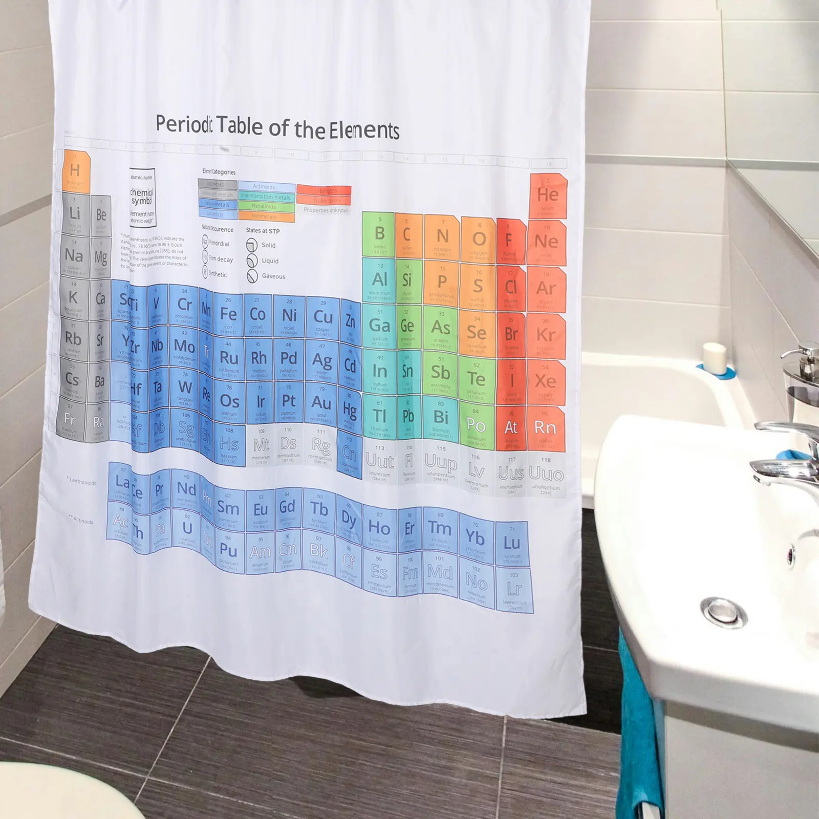 1 set Premium Waterproof Bathroom Shower Curtain Heavy Duty Thickened Liner Decorative Design Fabric for Home Hotel Dorm