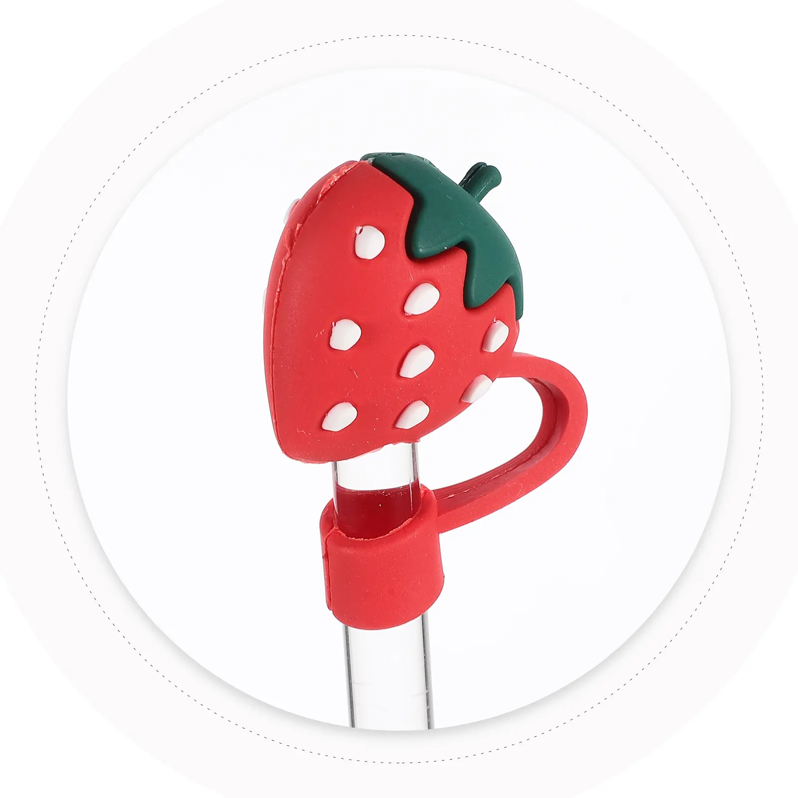12pcs Straw Covers Silicone Lids Protector Tips Reusable Straws Toppers Silica Gel Caps Party Favors Bar Accessories