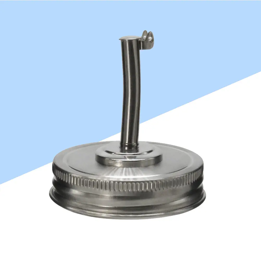 304 Stainless Steel Mason Jar Cover Sealing Caps Bottles Tin Lids Storage Solid Long Lasting Easy Open Close Protect Items