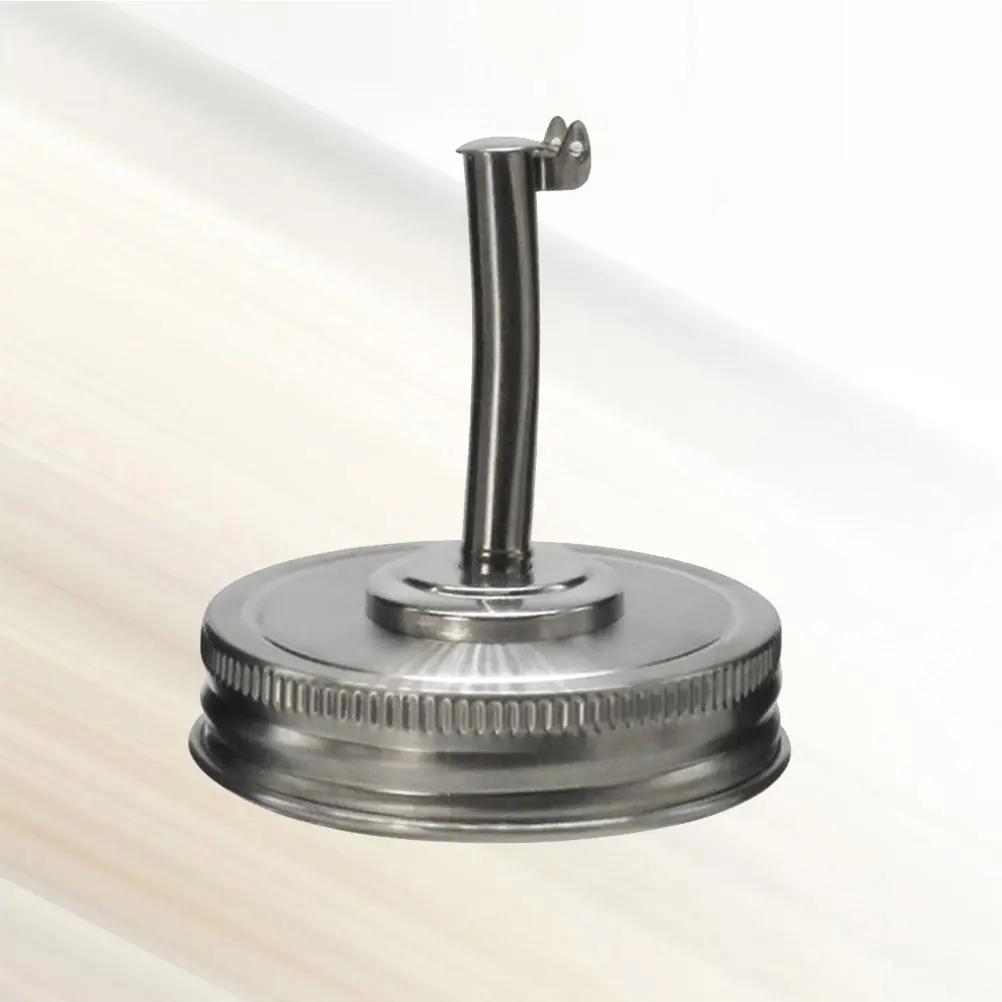304 Stainless Steel Mason Jar Cover Sealing Caps Bottles Tin Lids Storage Solid Long Lasting Easy Open Close Protect Items