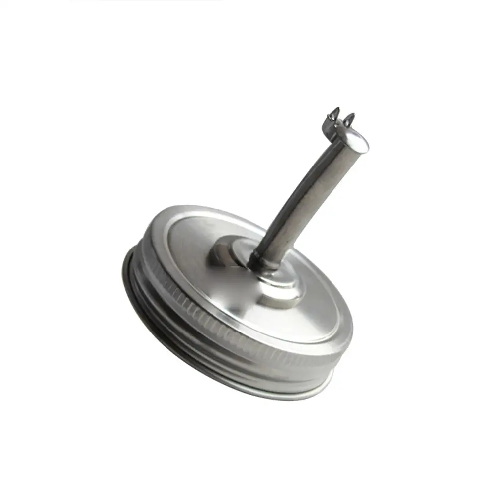 304 Stainless Steel Mason Jar Cover Sealing Caps Bottles Tin Lids Storage Solid Long Lasting Easy Open Close Protect Items