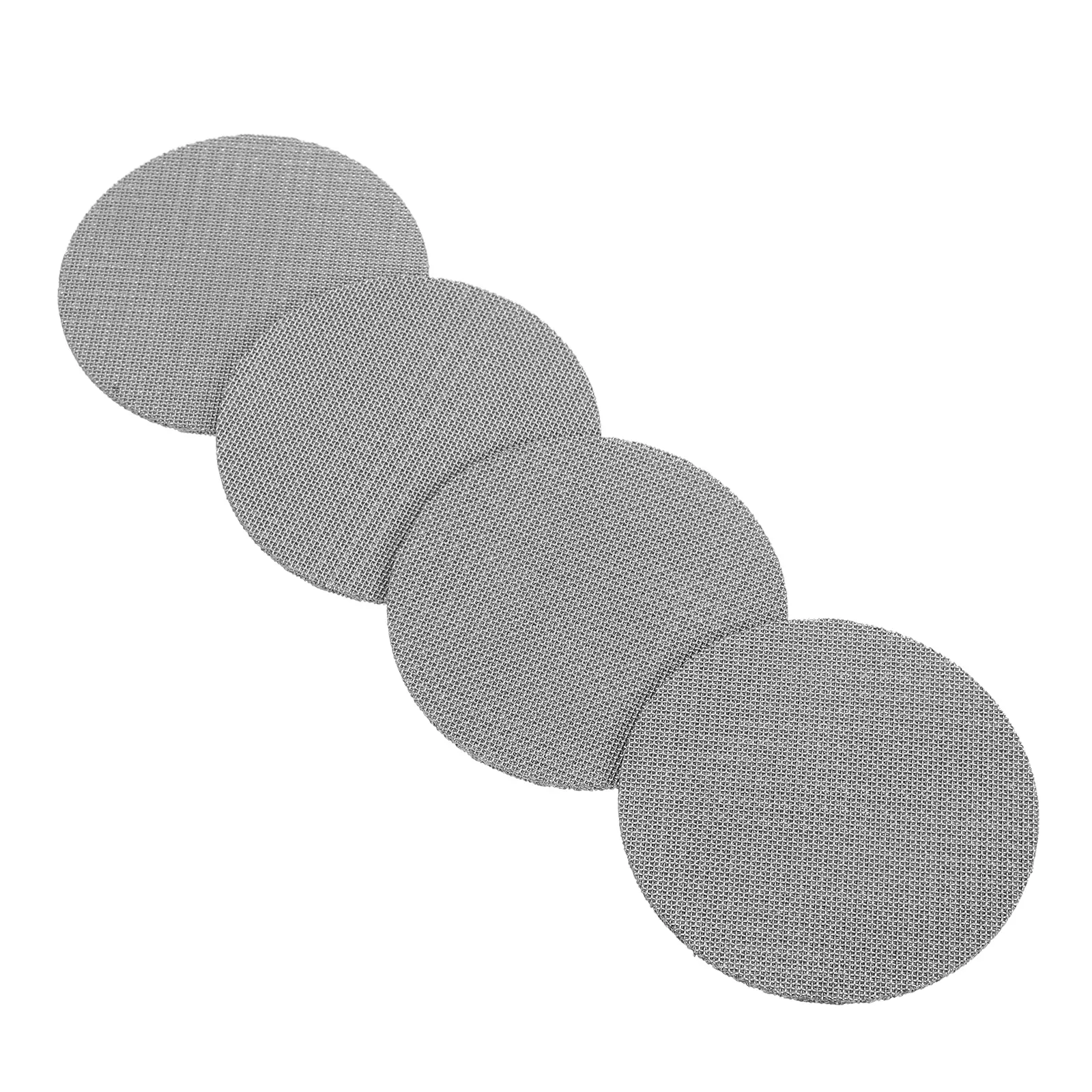 4 Pcs Espresso Filter Strainer Basket Coffee Stainless Accessories Puck Screens Handle Machine Metal Steel