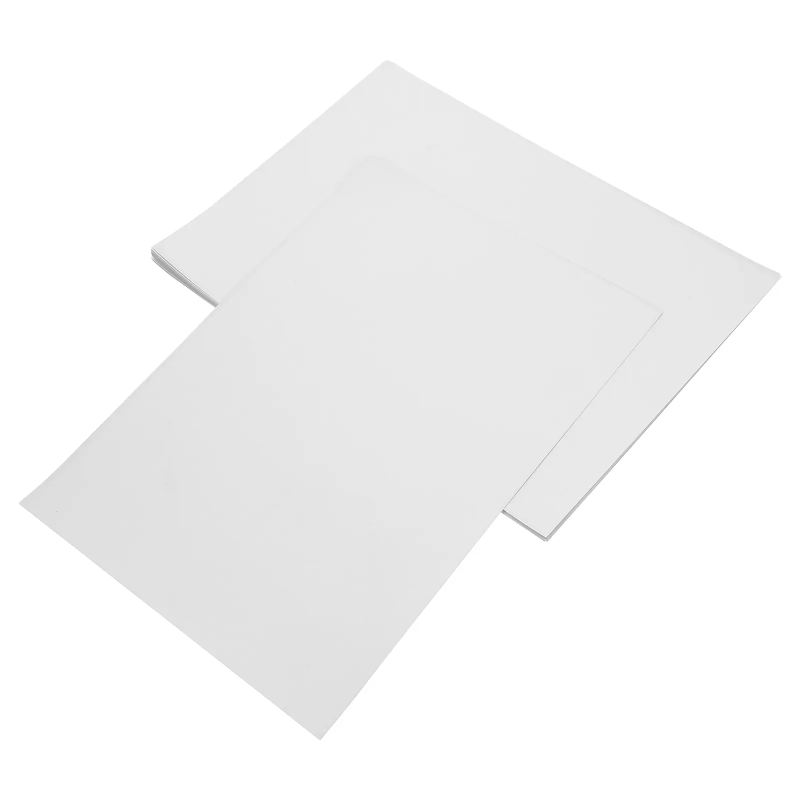 22 Sheets Holographic Stickers Fabric Printer Paper Film Label Matte Photo Blank for Printing Clear