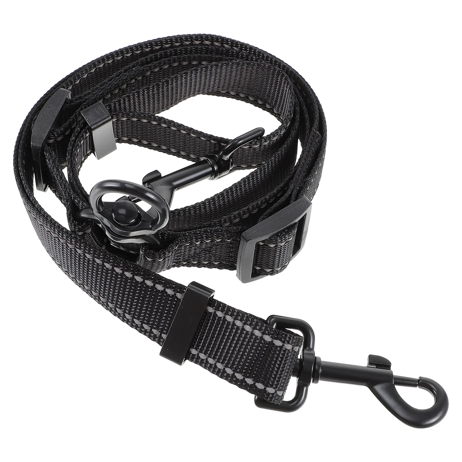 Two Headed Dog Leash Double Pet Leashes Wear Resistant Adjustable Long Portable Nylon Outdoor Training Safety Collar Harness Dog