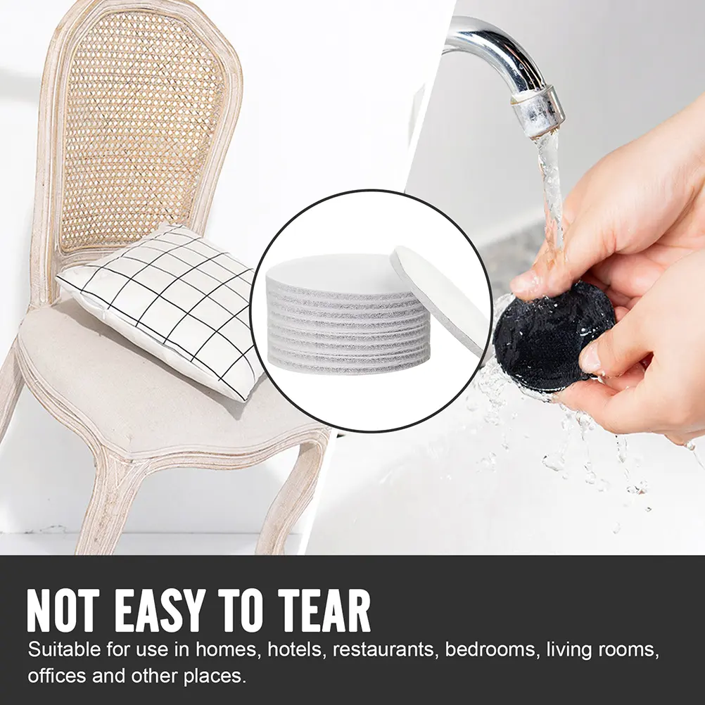 5 set 5 Sets Pvc Non-Slip Fixing Stickers Home Office Use Adhesive Floor Mat Fixator Cushion Sticker Bedroom