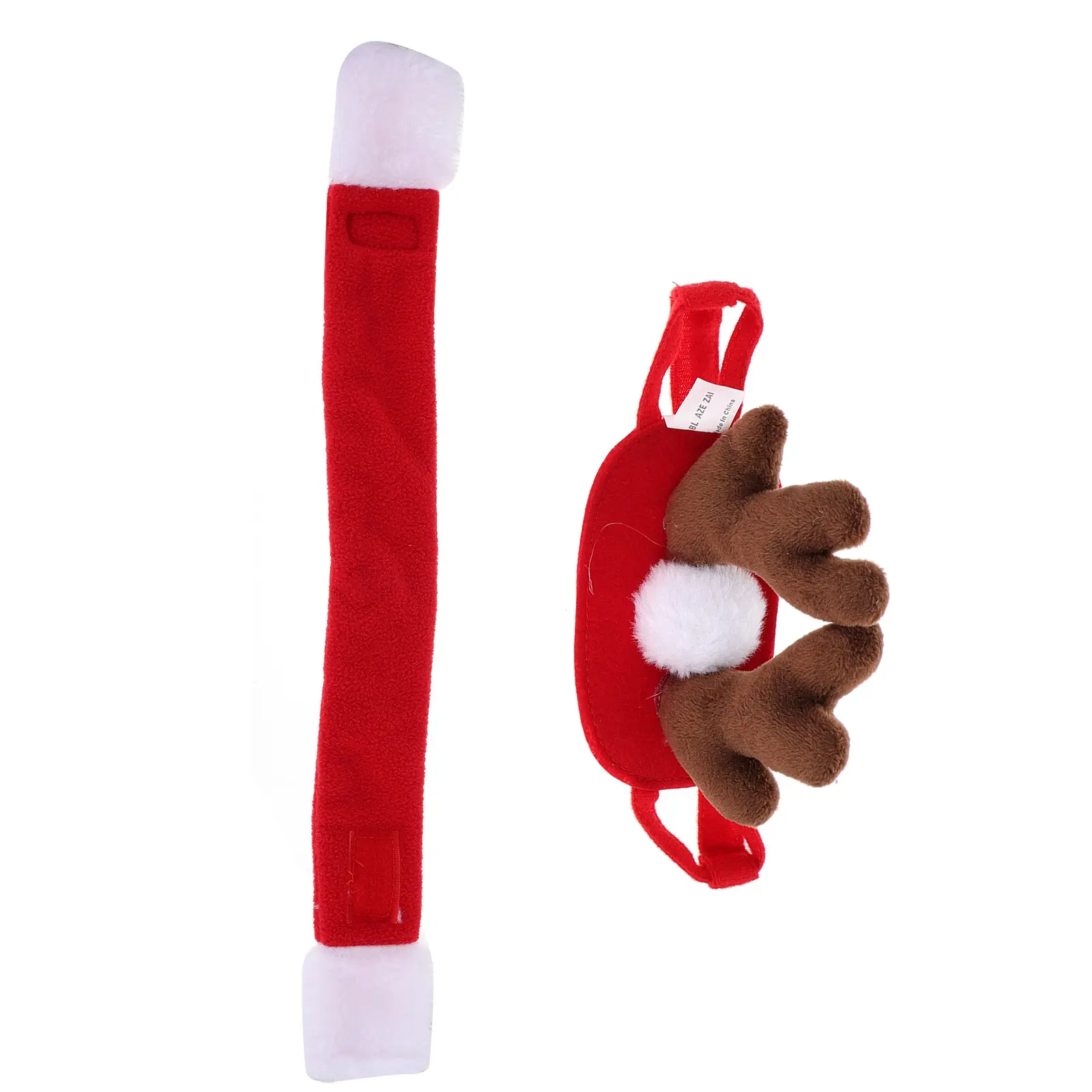 Christmas Pet Accessories Deer Antlers Headb Dog Cat Xmas Decorative Scarf Clasp Costume Party Supplies Bright Colors