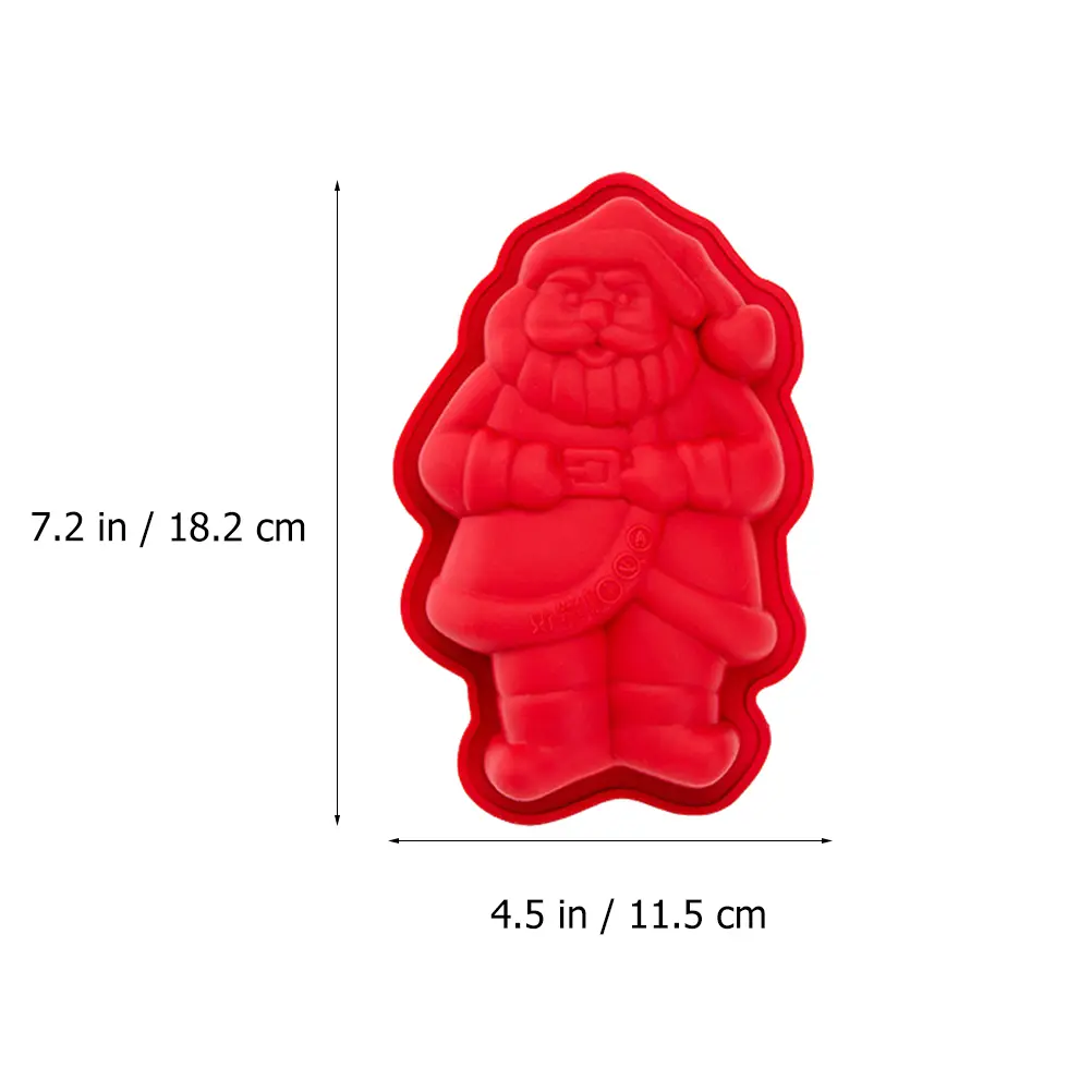 2 pcs Silicone Baking Mold Set Round Cookie Cake Molds Food Grade Easy Clean Cartoon Design for DIY Fondant Cookies