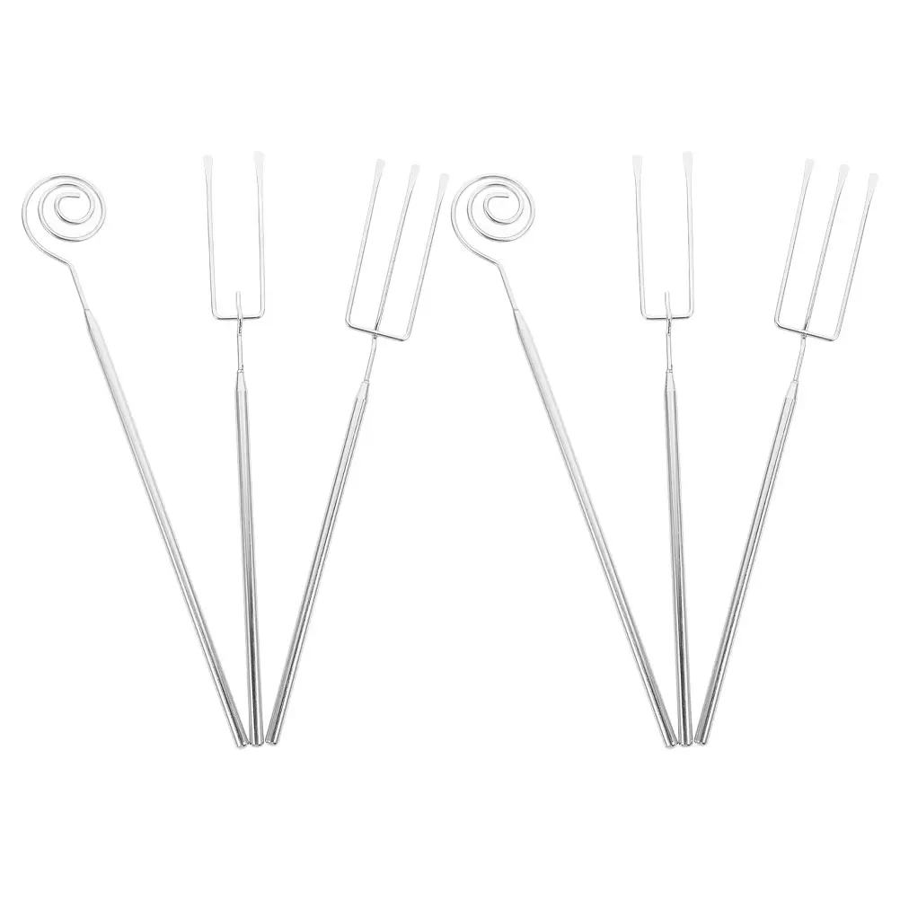 Hot Pot Fork Dessert Fondue Chocolate Candy Dipping Forks Baking Cheese Accessories