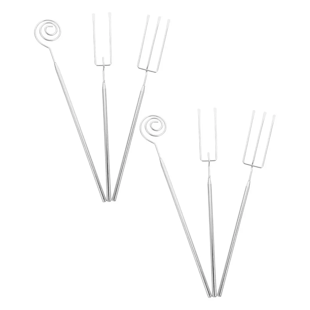 Hot Pot Fork Dessert Fondue Chocolate Candy Dipping Forks Baking Cheese Accessories