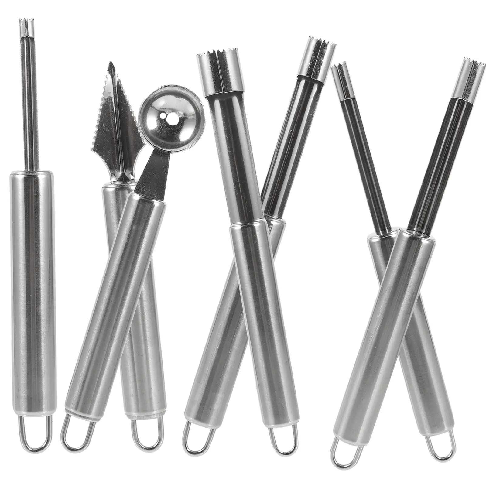Stainless Steel Fruit Core Remover Multi Functional Jujube Corers Cherry Pit Extractor Kitchen Gadget Pineapple Slicer Tool