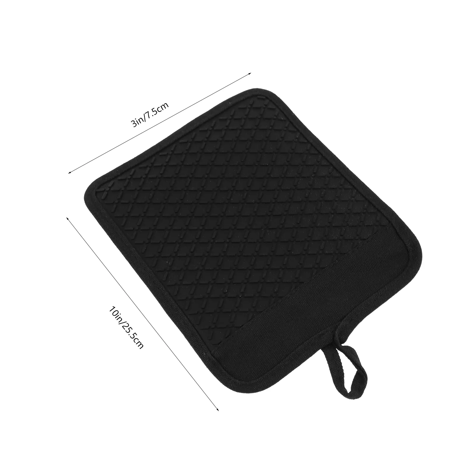 Silicone Gloves Pot Holders Heat Resistant Kitchen Hot Mitts for Cooking Baking Cotton Oven Potholders Proof
