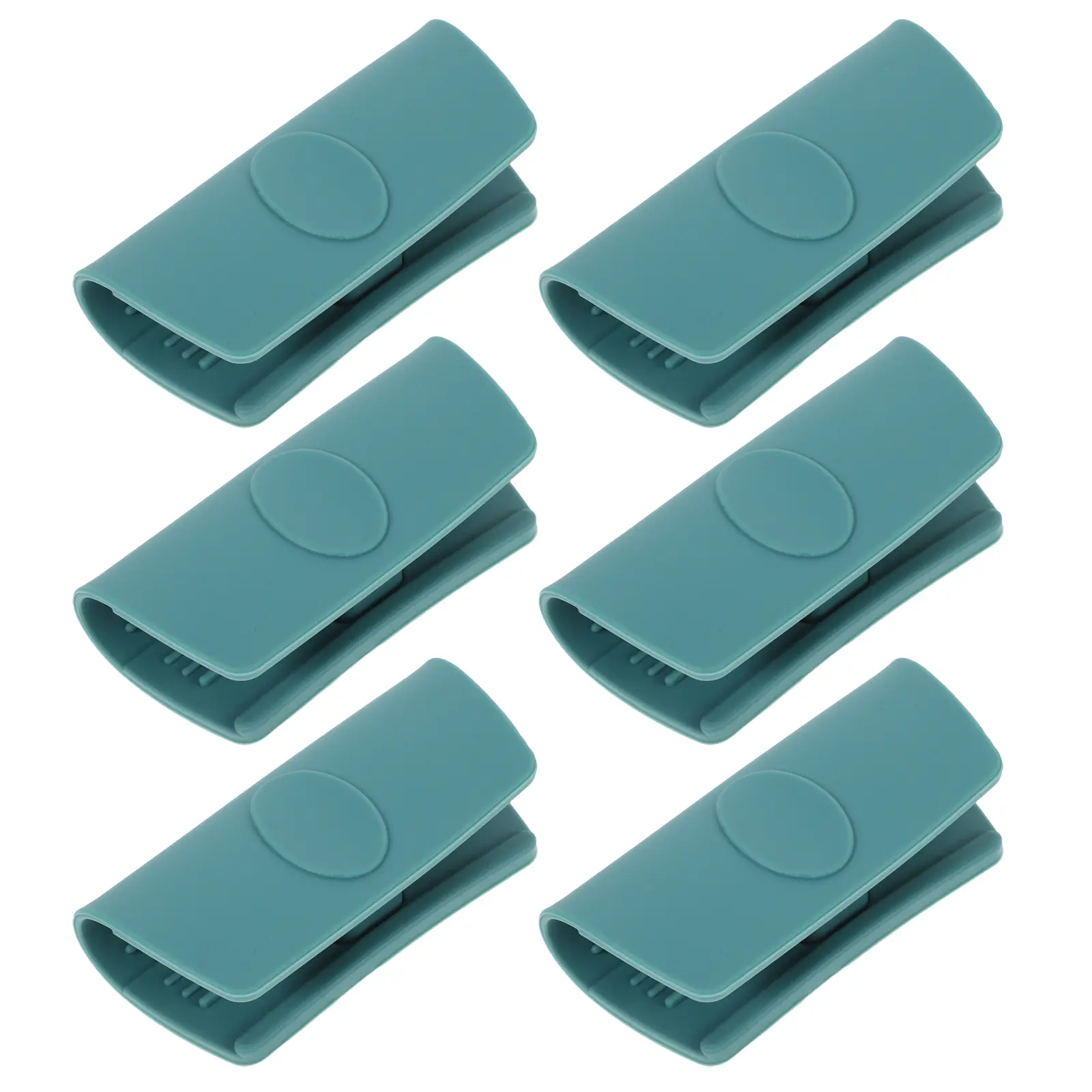 Silicone Pot Earrings Nonskid Handle Grips Cooker Cover Heat-resistant Kitchen Covers Portable Holder Sleeve Anti-slip