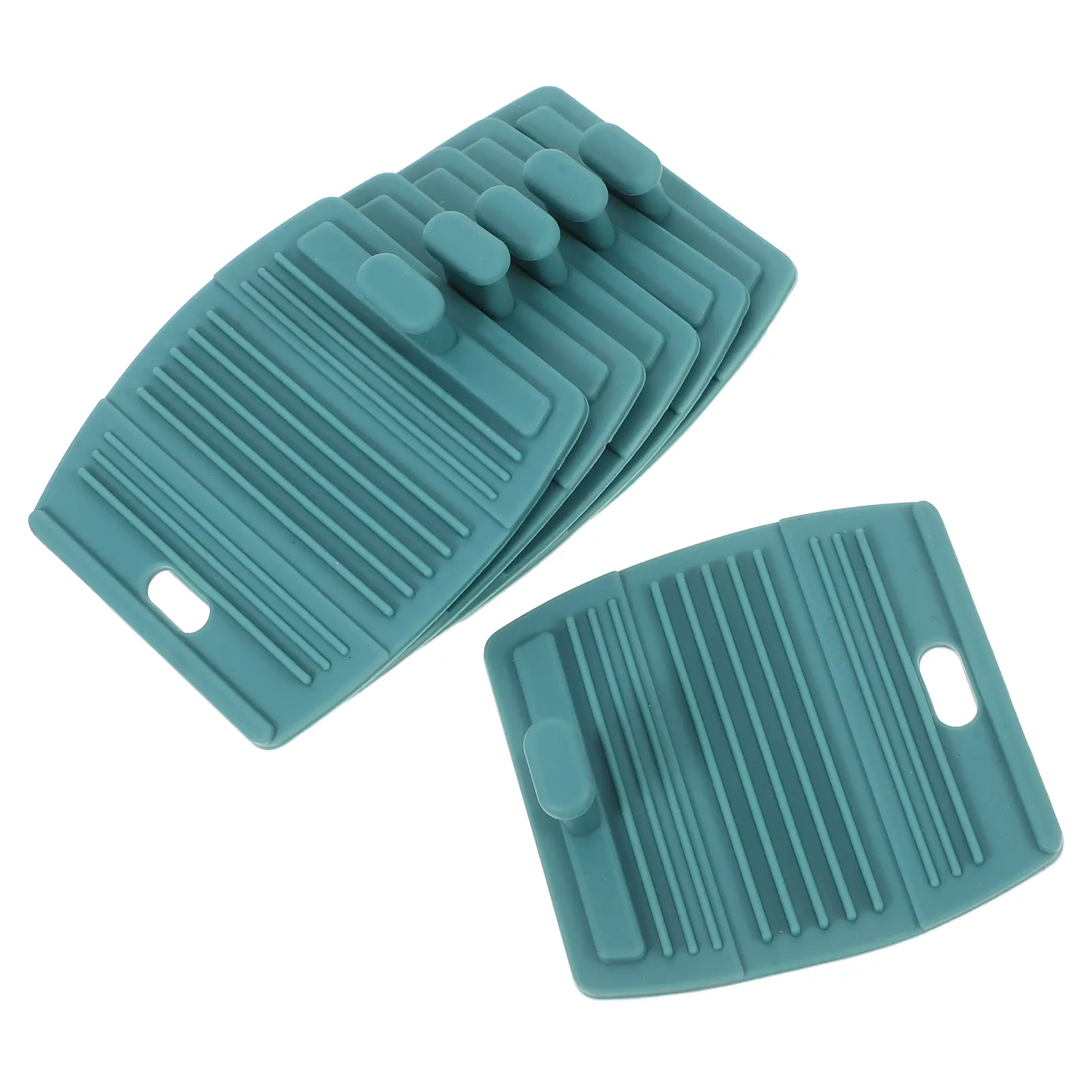 Silicone Pot Earrings Nonskid Handle Grips Cooker Cover Heat-resistant Kitchen Covers Portable Holder Sleeve Anti-slip