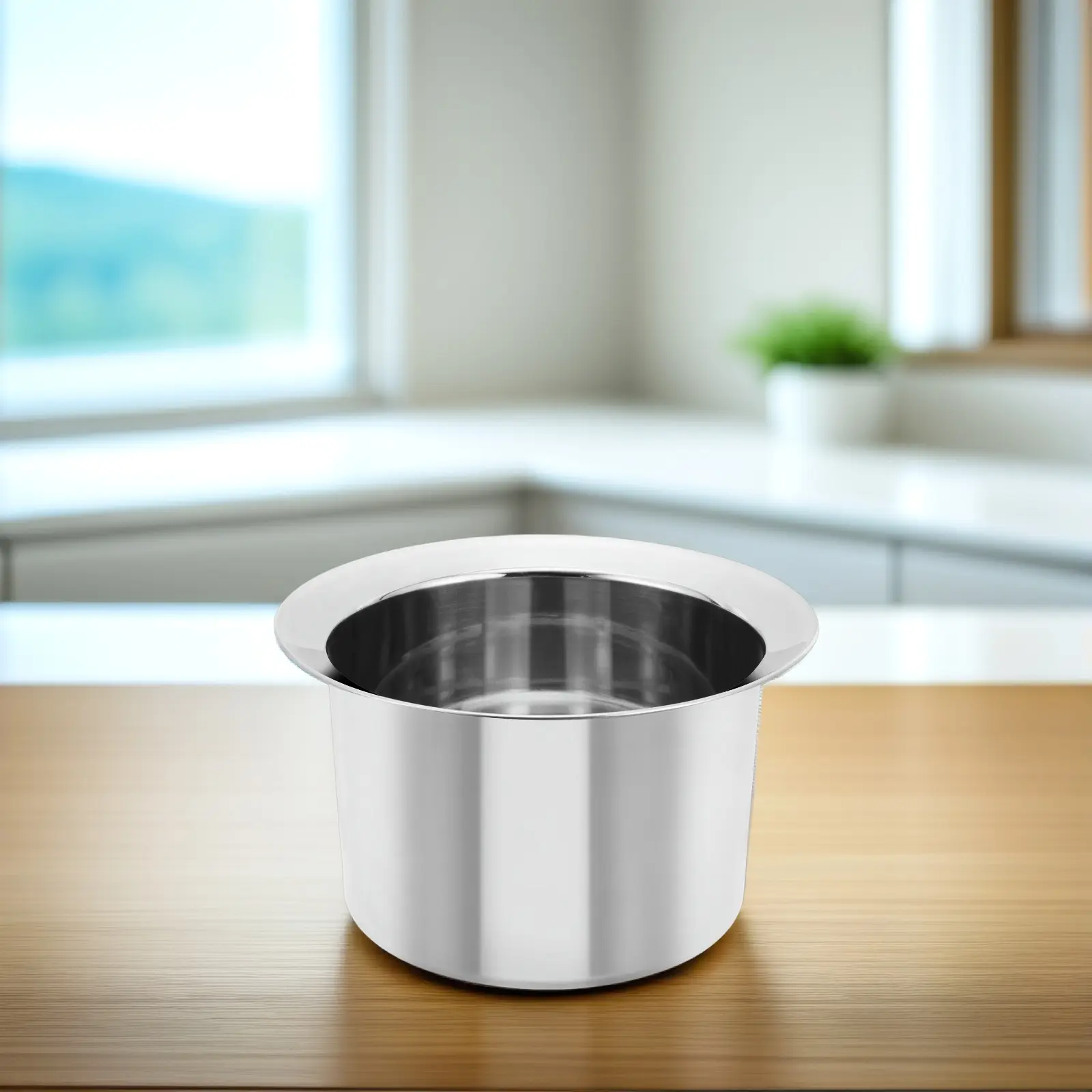 Stainless Steel Oil Basin Tank Cooking Bucket Container Kitchen Grease for Storage
