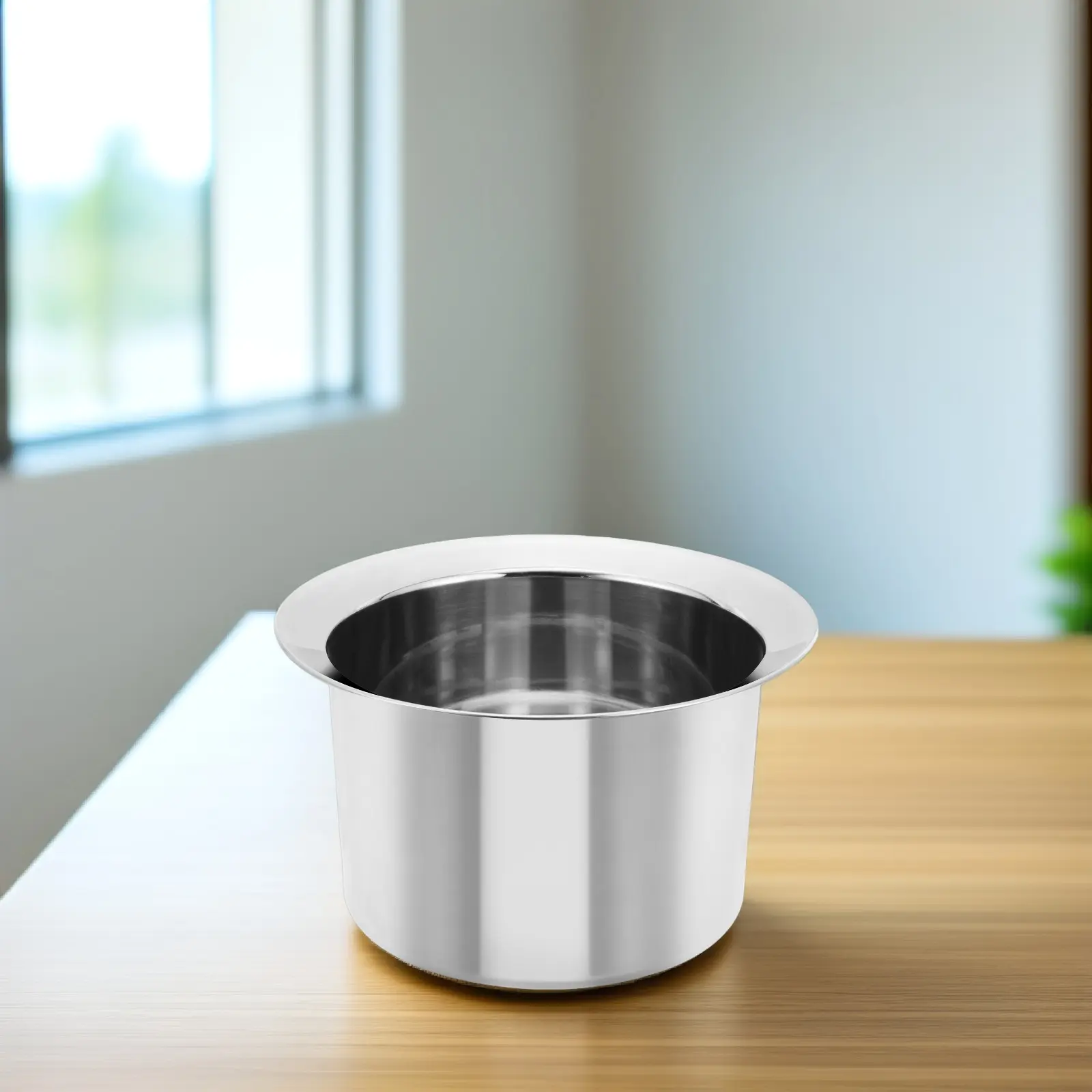 Stainless Steel Oil Basin Tank Cooking Bucket Container Kitchen Grease for Storage