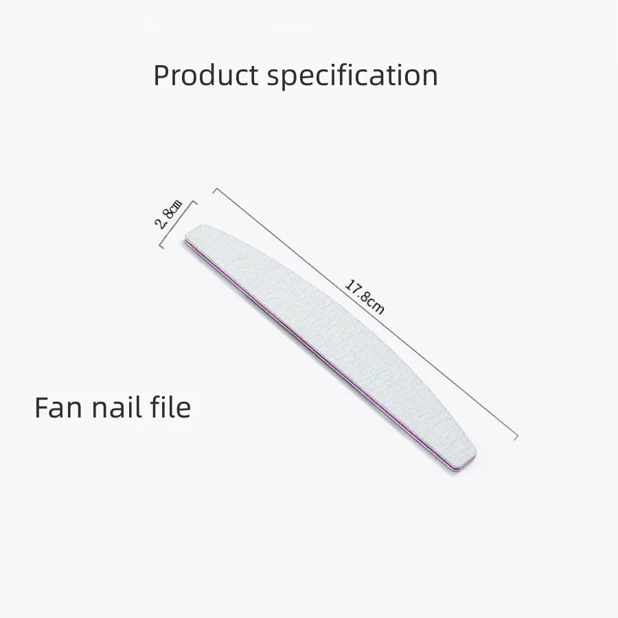 10Pcs Nail Art Files 100/180 Nails Accessoires Gel Nail Polish Polishing Pedicure Manicure Buffers Nail Care Tools lime a ongle