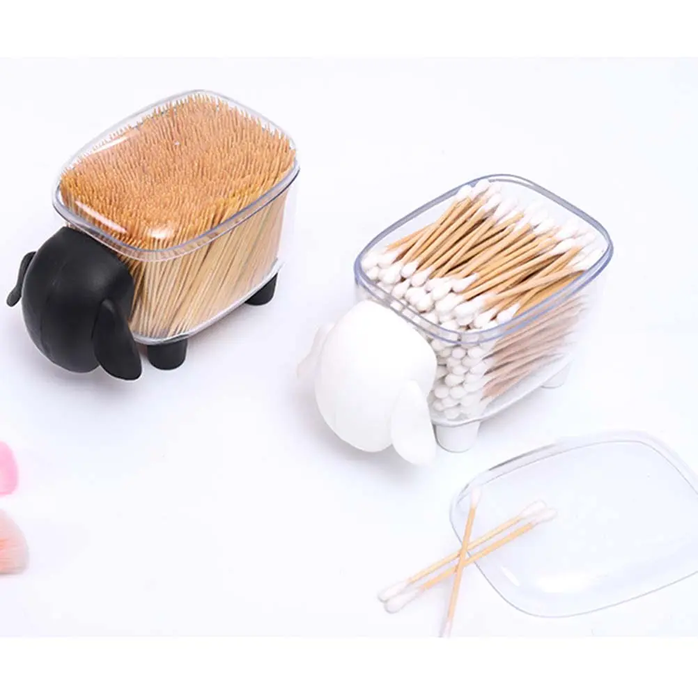 Creative Toothpick Holder Container Hygienic Storage Cute Animal Shape Box Home Decor Restaurant Use Safe Environmental
